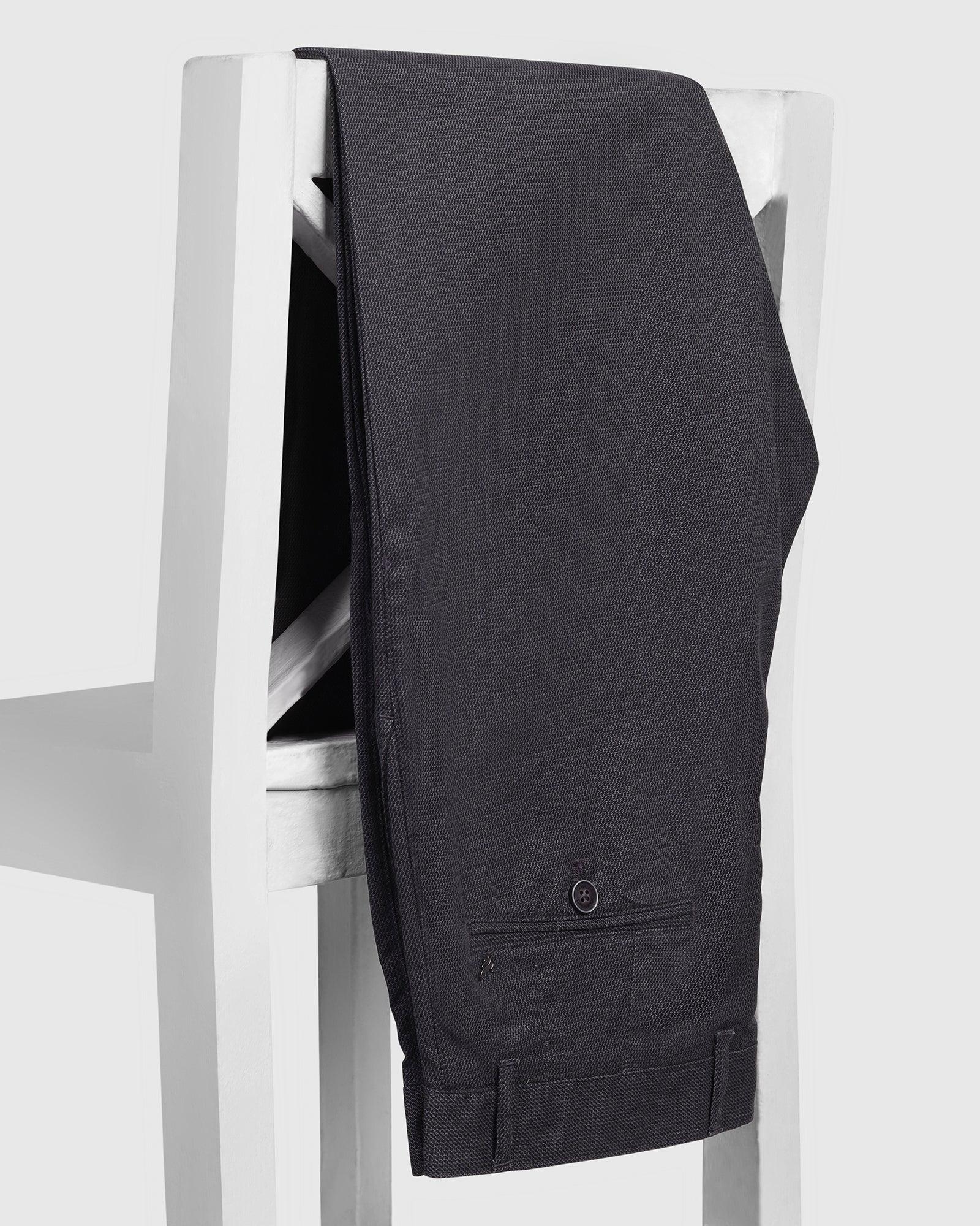 Slim Fit B-91 Casual Grey Printed Khakis - Bai - Image 5