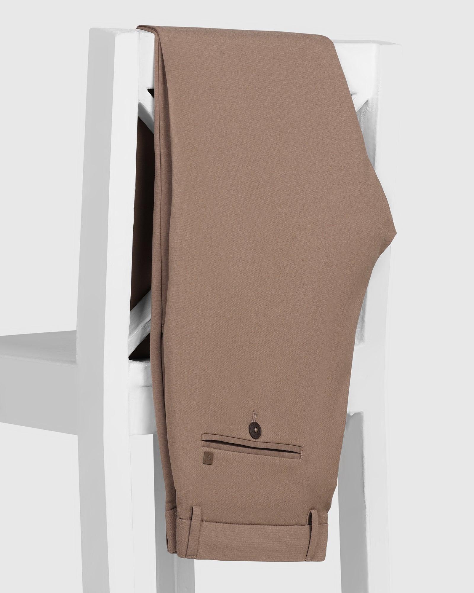 TechPro Slim Fit B-91 Casual Mouse Solid Khakis - Ziea - Image 5