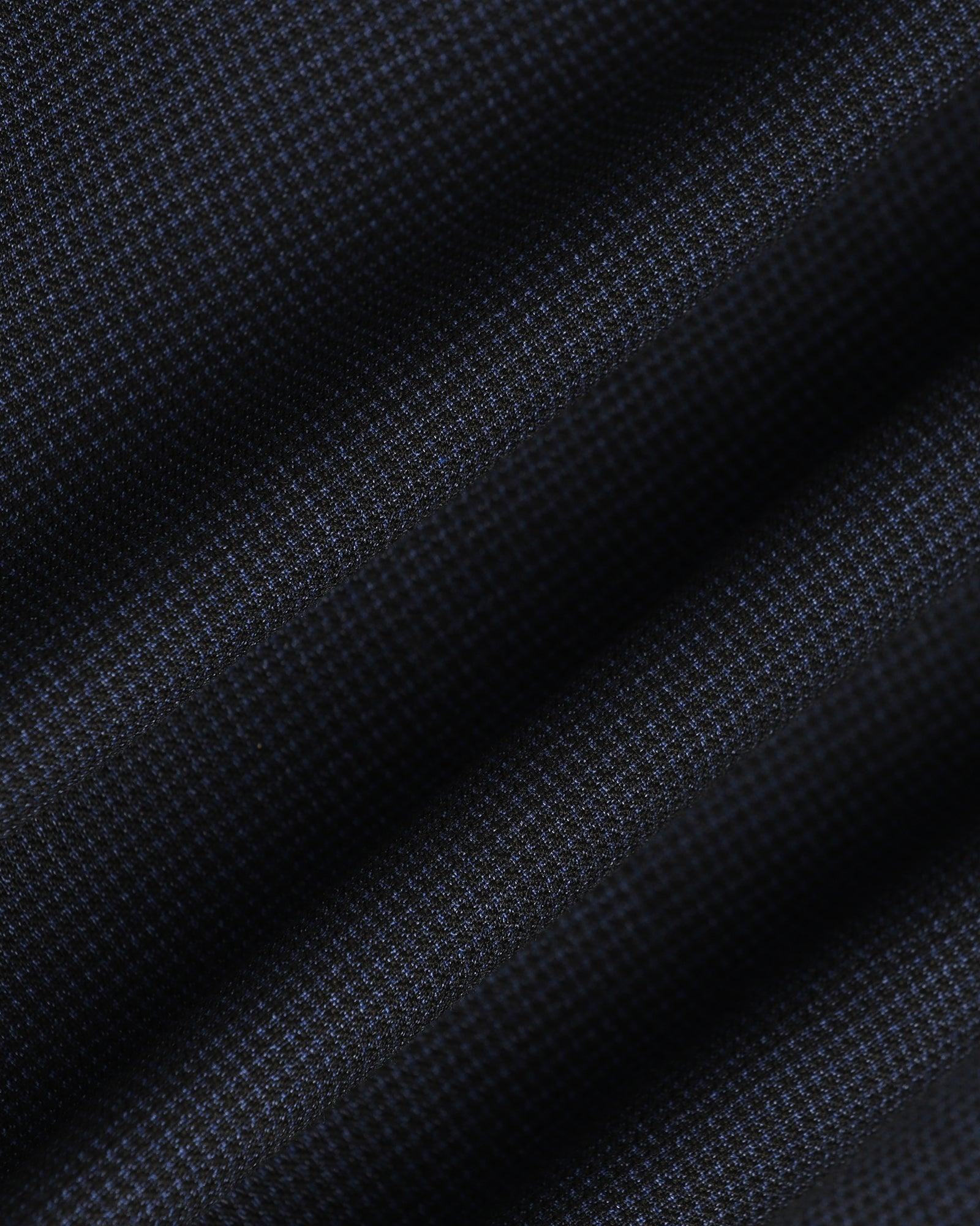 Slim Fit B-91 Formal Navy Textured Trouser - Ford - Image 6
