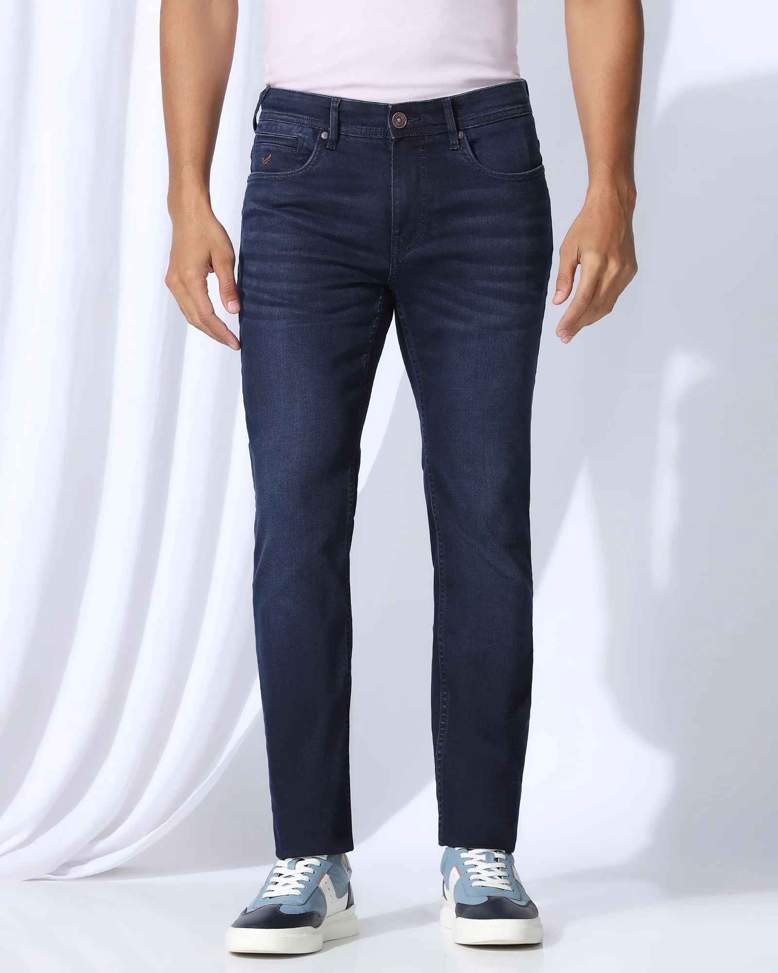 Slim Yonk Fit Indigo Jeans - Darnell - Image 3