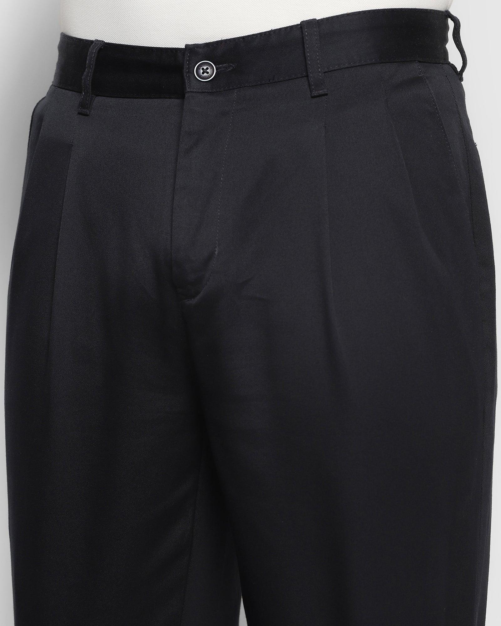 Straight Comfort B-88P Casual Deep Navy Solid Khakis - Knight Rider - Image 4