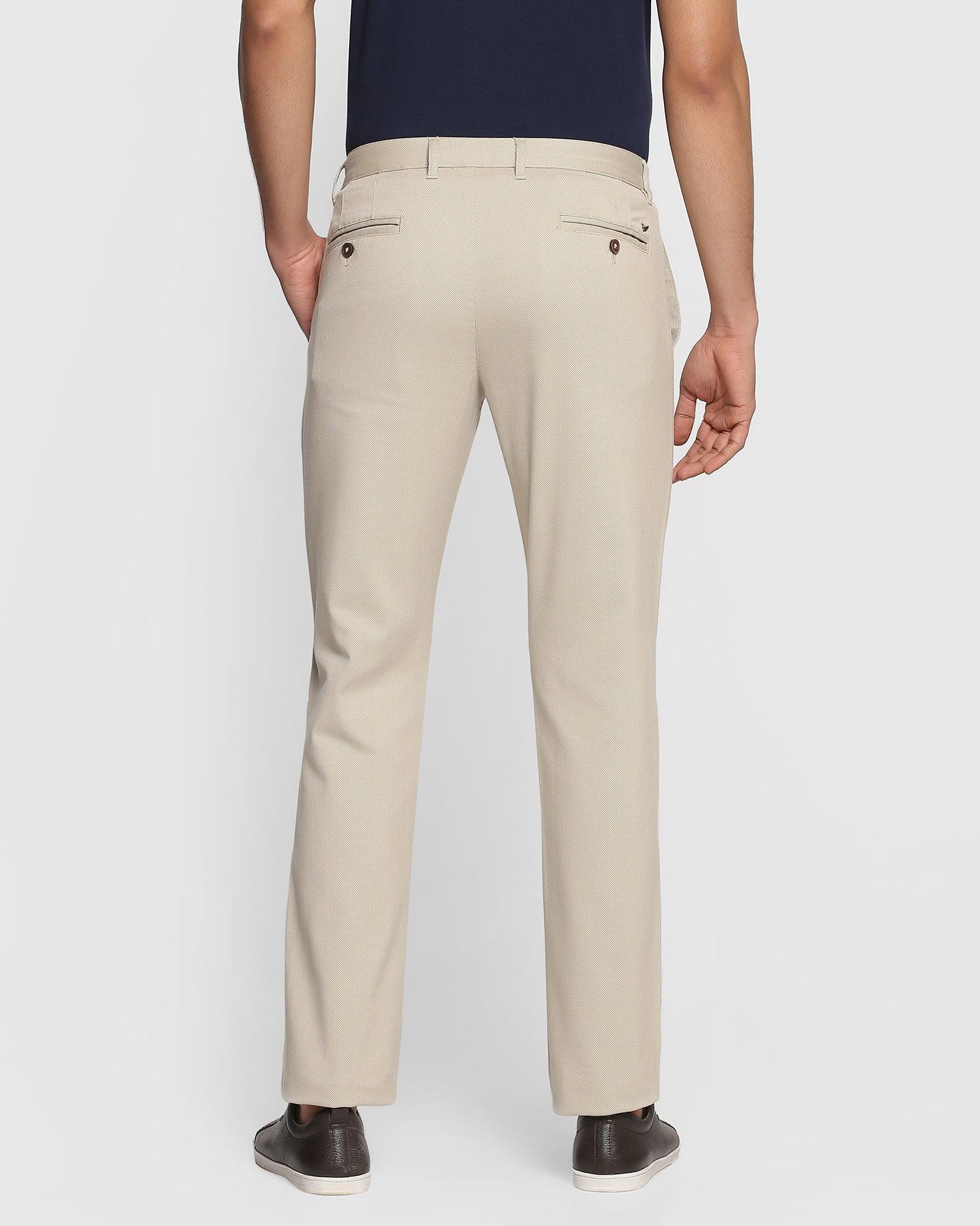 Slim Comfort B-95 Casual Mouse Solid Khakis - Cratis - Image 2