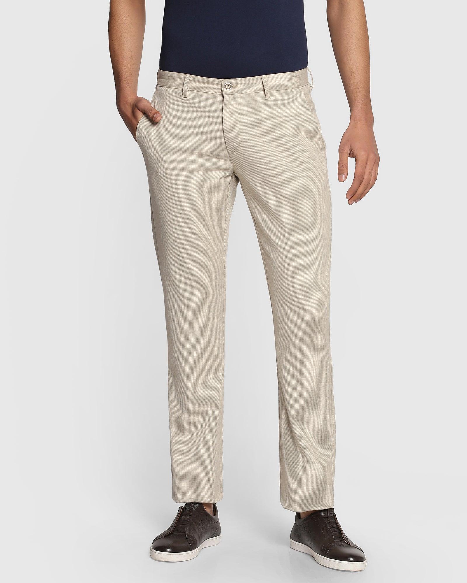 Slim Comfort B-95 Casual Mouse Solid Khakis - Cratis - Image 3