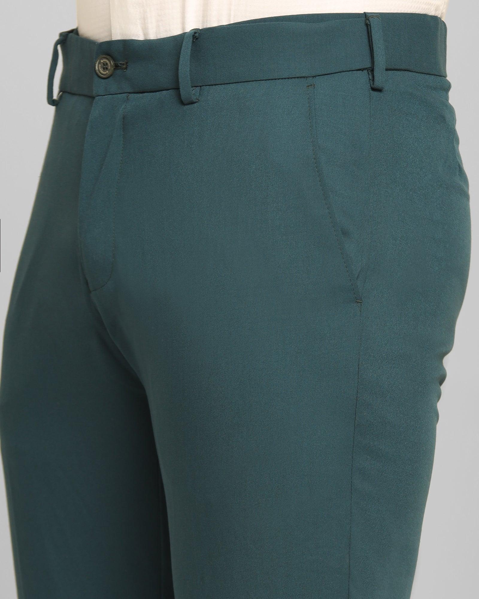 Teal Swarn Solid Achkan Set - Athens - Image 6