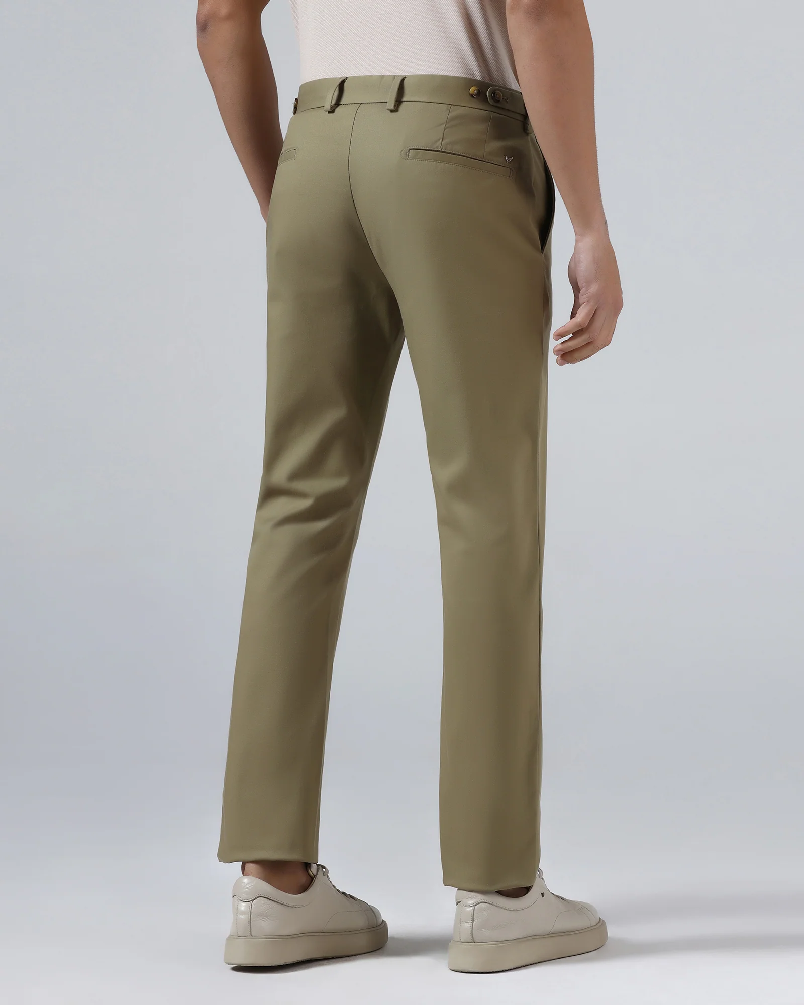 Stone Beige Non Iron Solid Khaki - Maple - Image 2