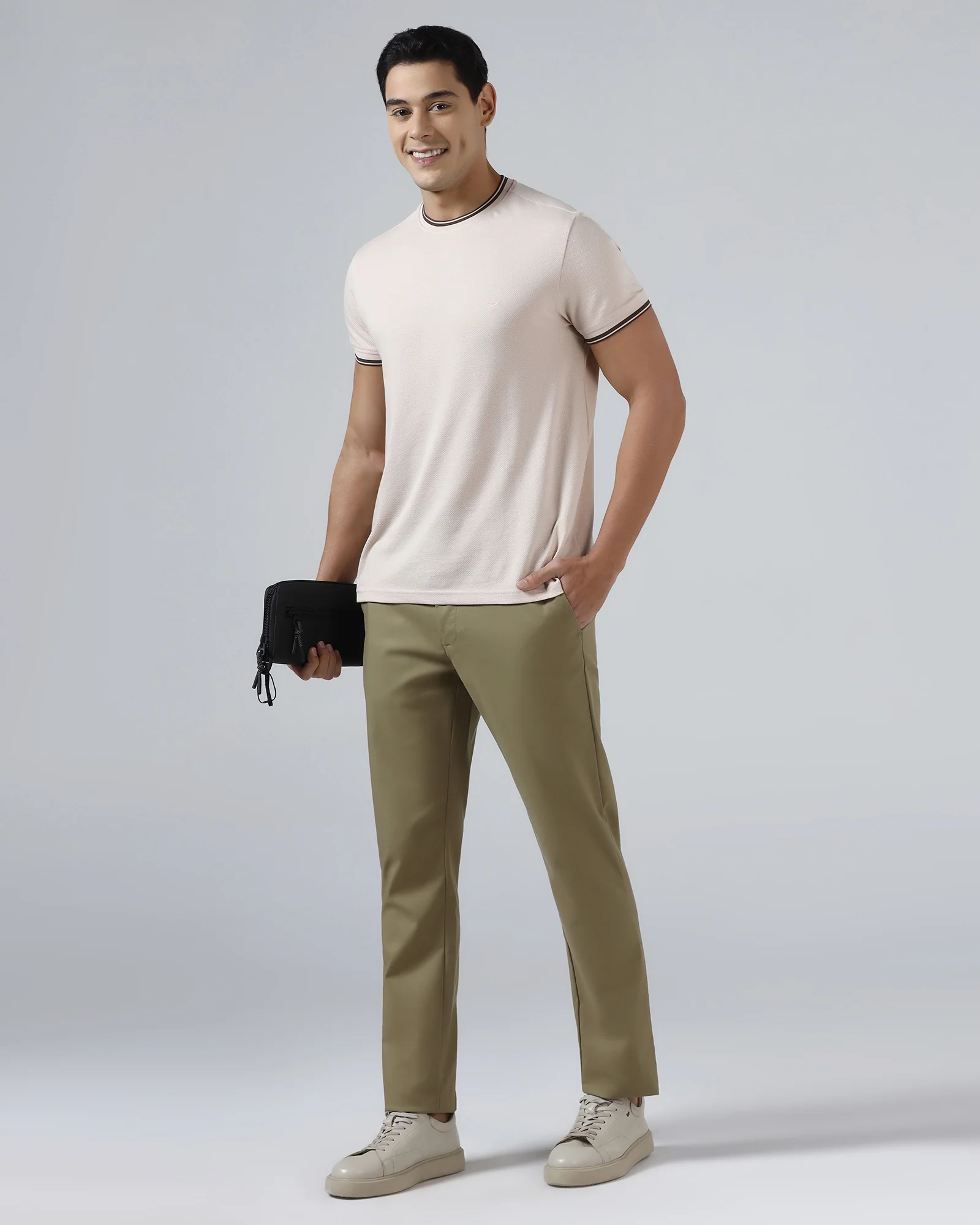 Stone Beige Non Iron Solid Khaki - Maple - Image 8