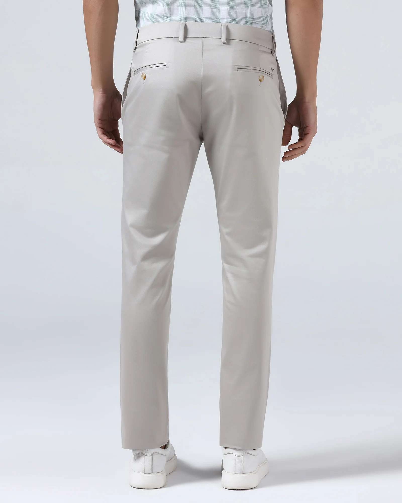 Stone Non Iron Solid Khaki - Cypres - Image 2