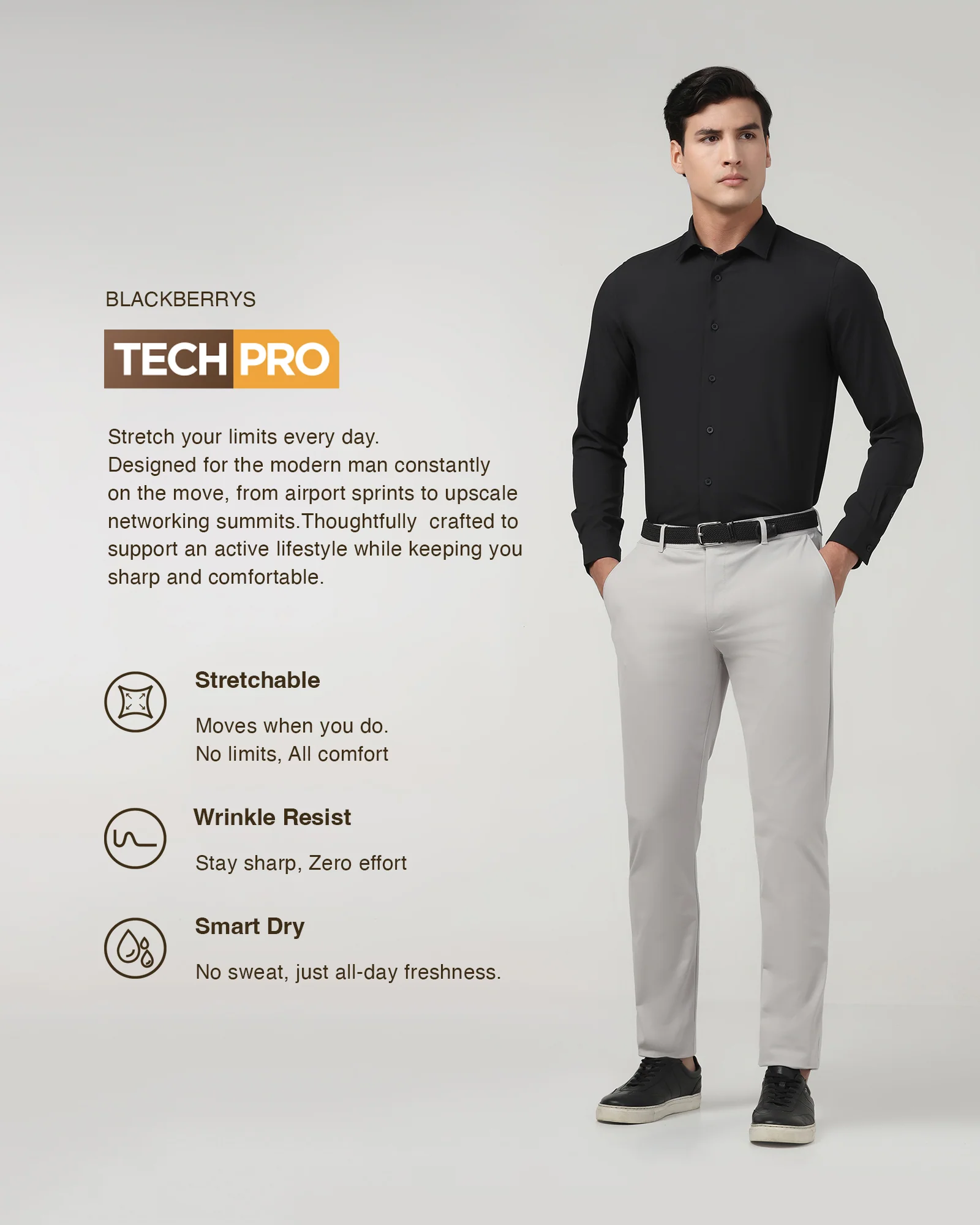 Stone TechPro Solid Khaki - Yukon - Image 3