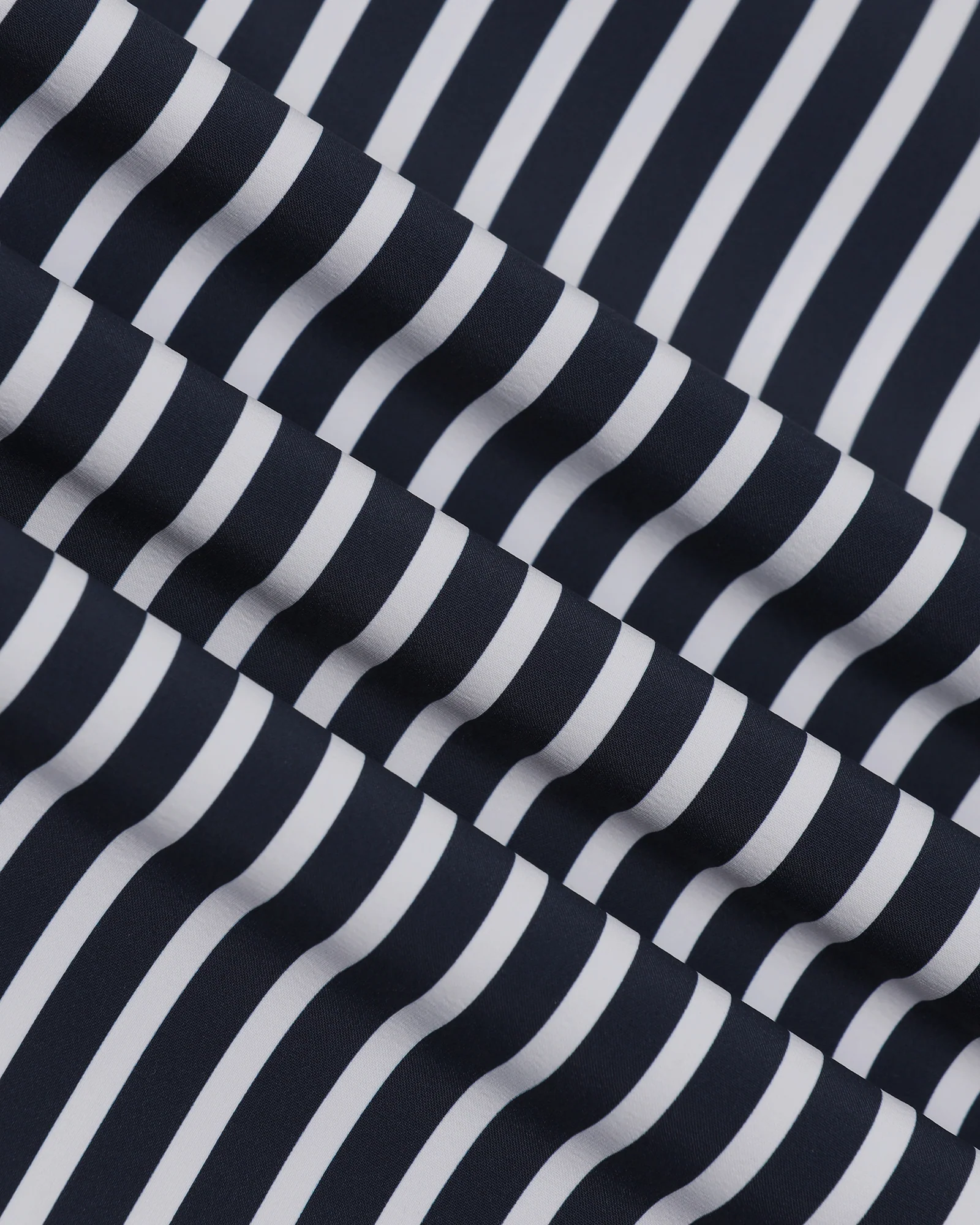 TechPro Formal Navy Stripe Shirt - Frost - Image 6