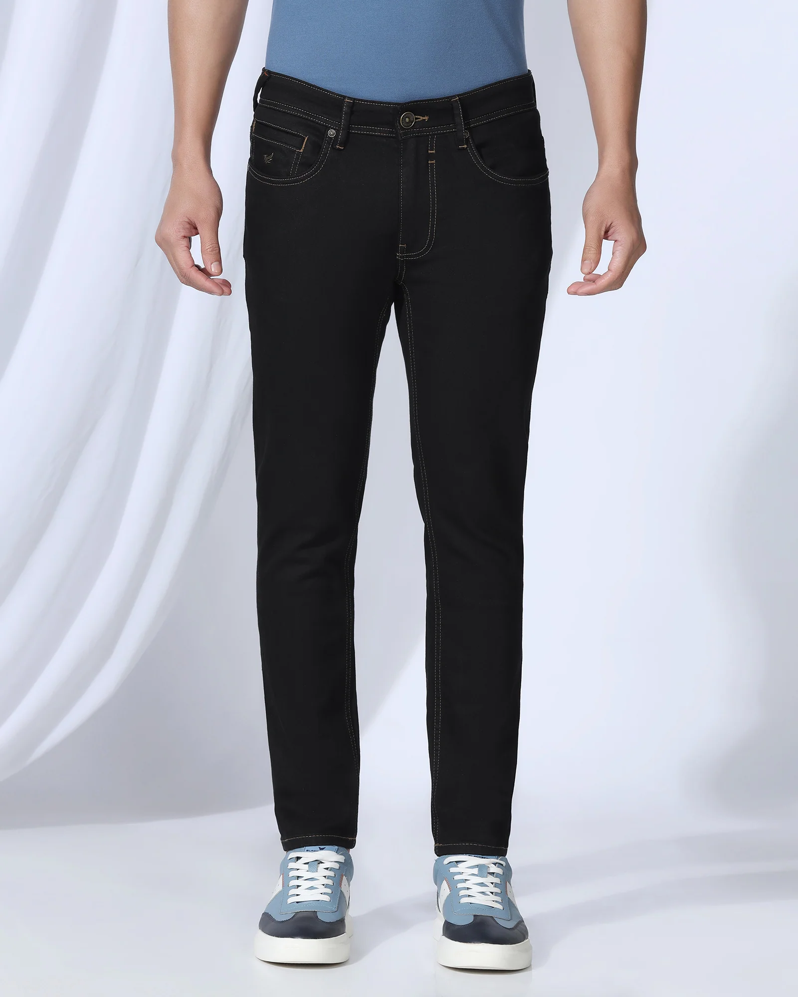 Super Clean Skinny Cropped Fiji Fit Indigo Jeans - Elias - Image 3