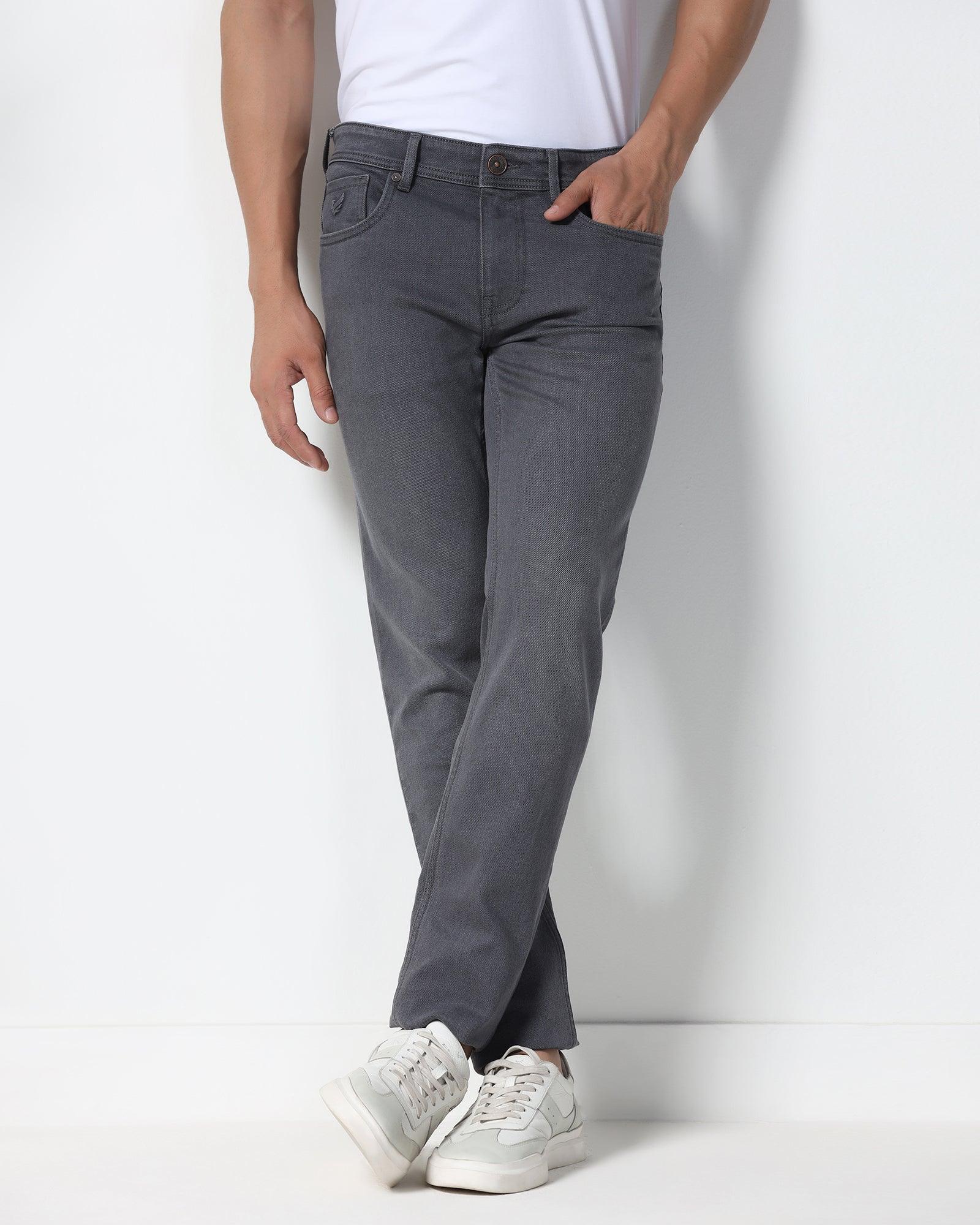 Super Clean Slim Yonk Fit Grey Jeans - Bjorn - Image 3