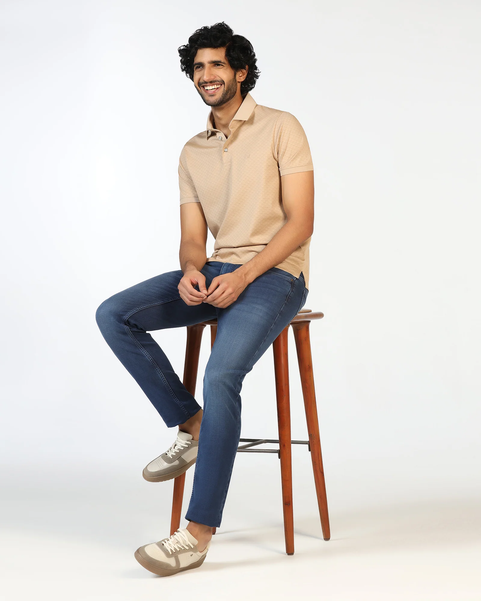 Super Clean Slim Yonk Fit Indigo Jeans - Anatol - Image 7