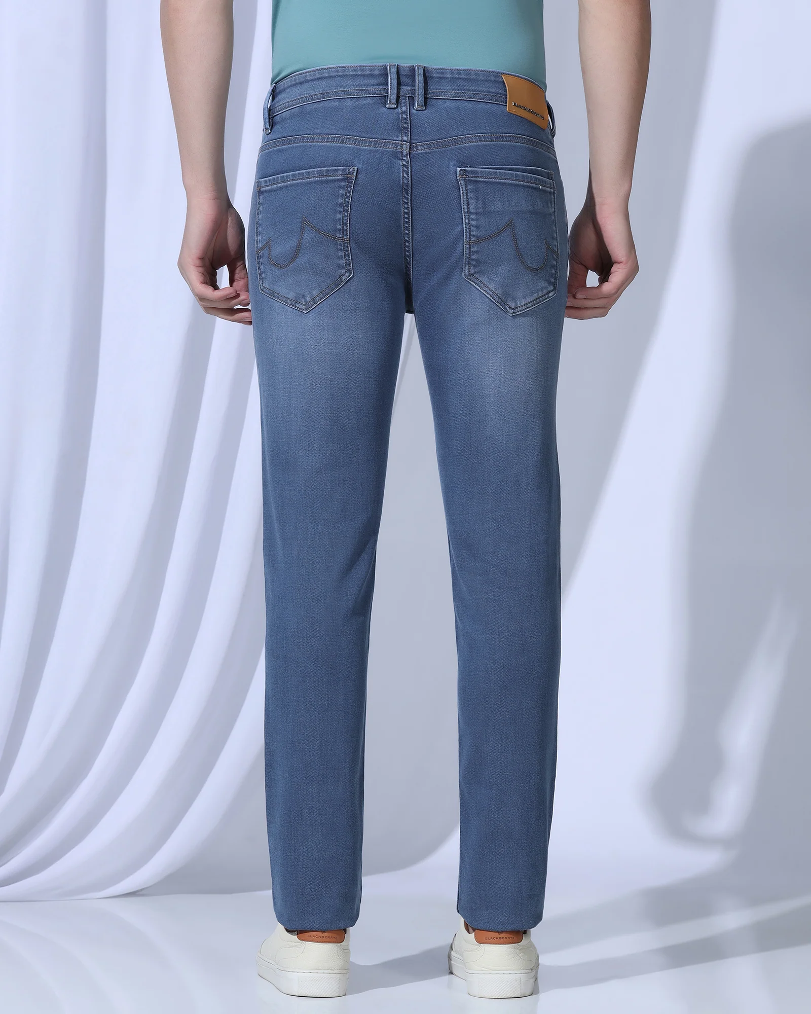 Super Clean Slim Yonk Fit Indigo Jeans - Kai - Image 2