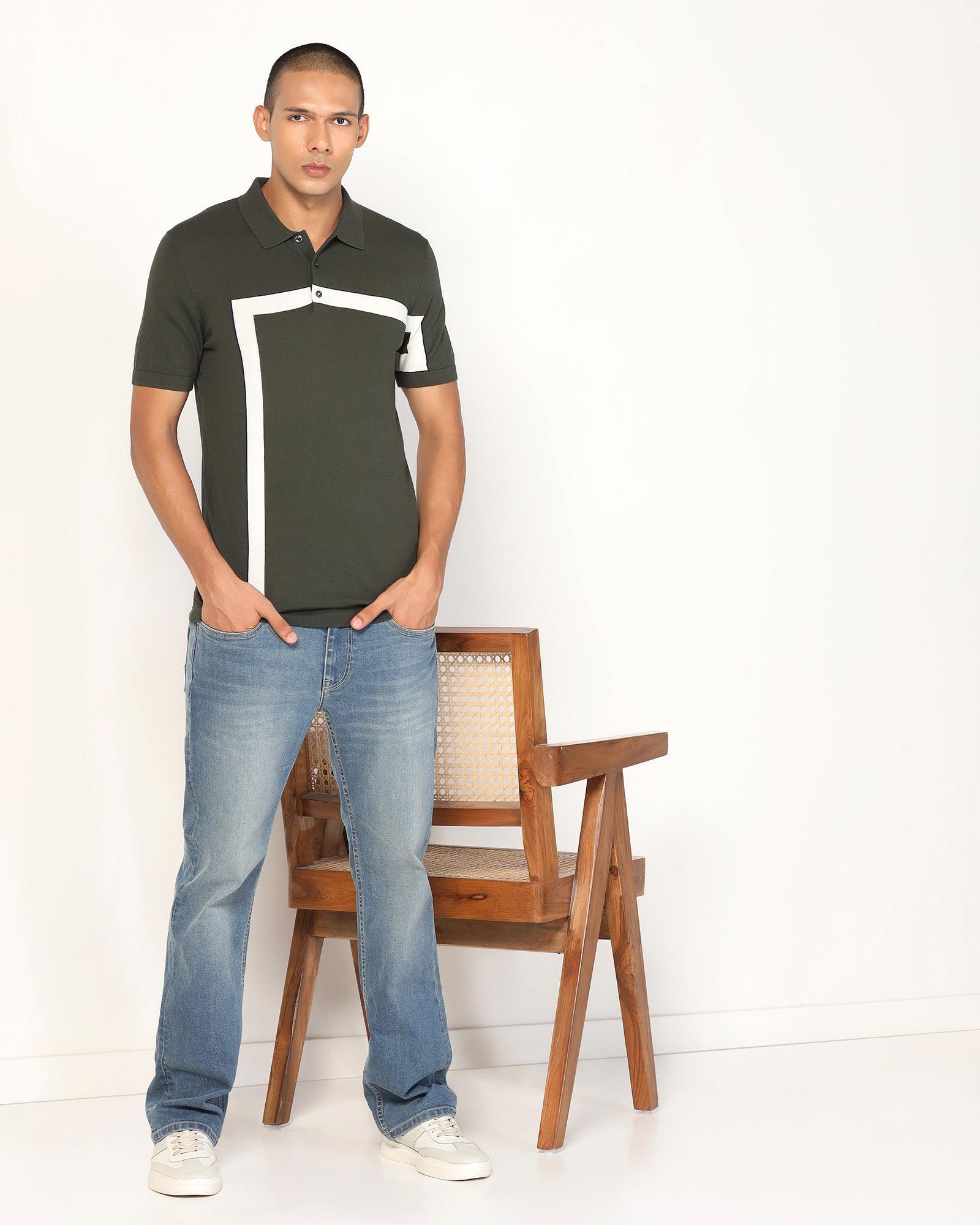 Super Clean Straight Comfort Duke Fit Indigo Blue Jeans - Margaret - Image 7