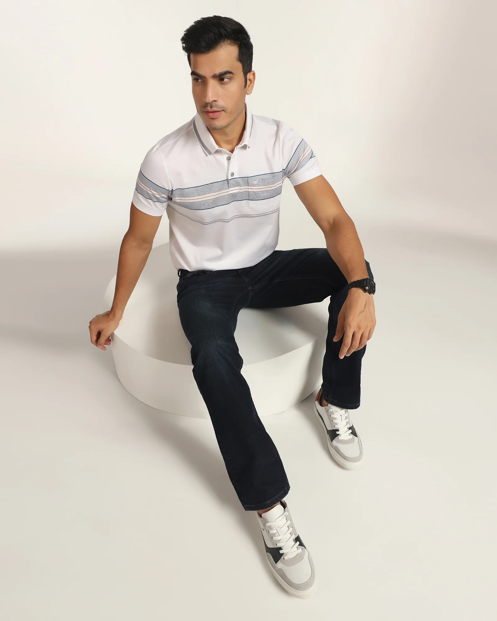 Super Clean Straight Comfort Duke Fit Indigo Jeans - Einar - Image 7