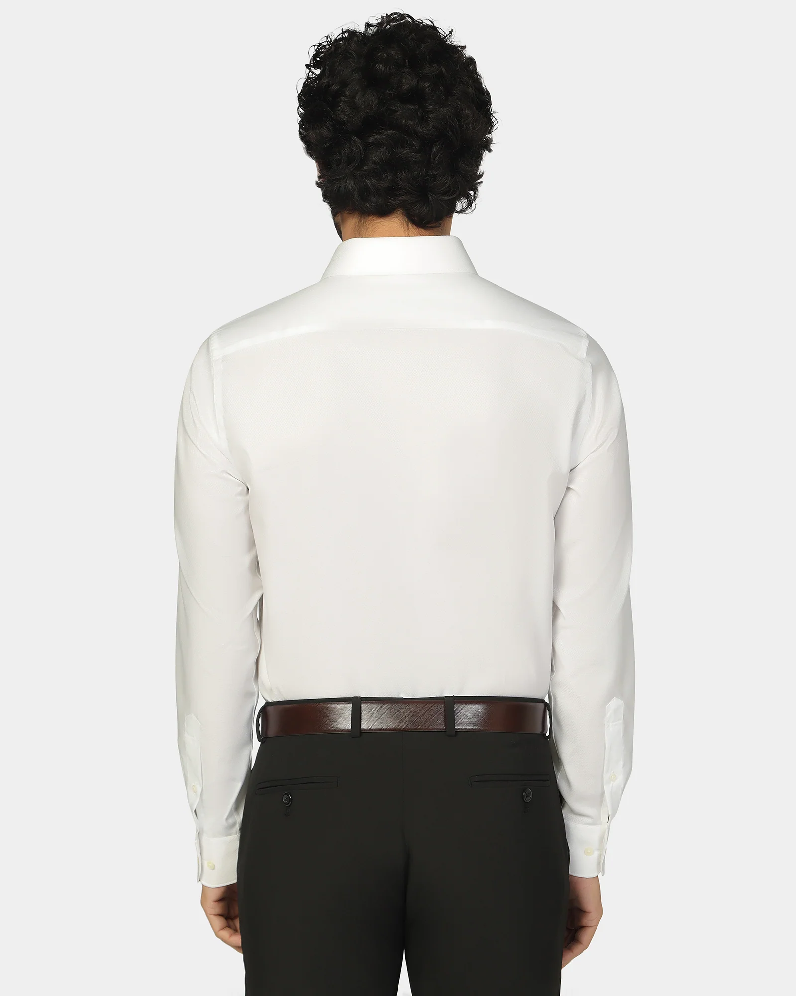 Super White Textured Shirt - Spectrum - Image 2