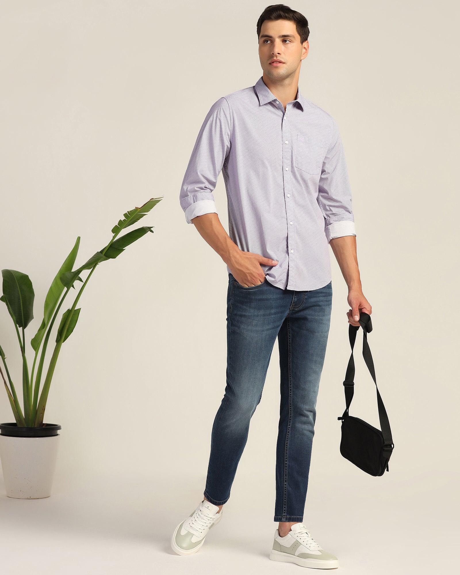 Superflex Skinny Cropped Fiji Fit Indigo Blue Jeans - Derek - Image 7