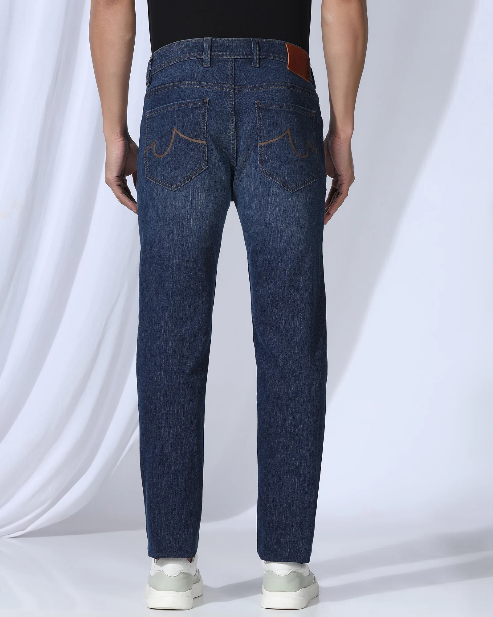 Superflex Slim Yonk Fit Indigo Jeans - Asahi - Image 2