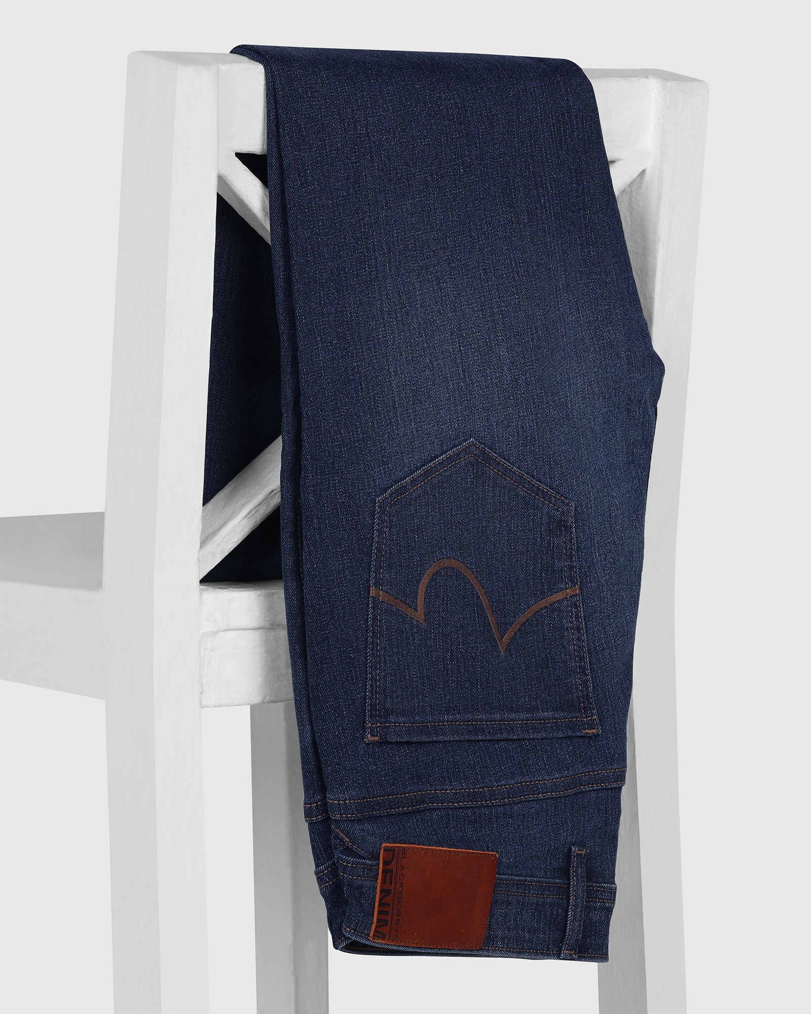Superflex Slim Yonk Fit Indigo Jeans - Asahi - Image 5