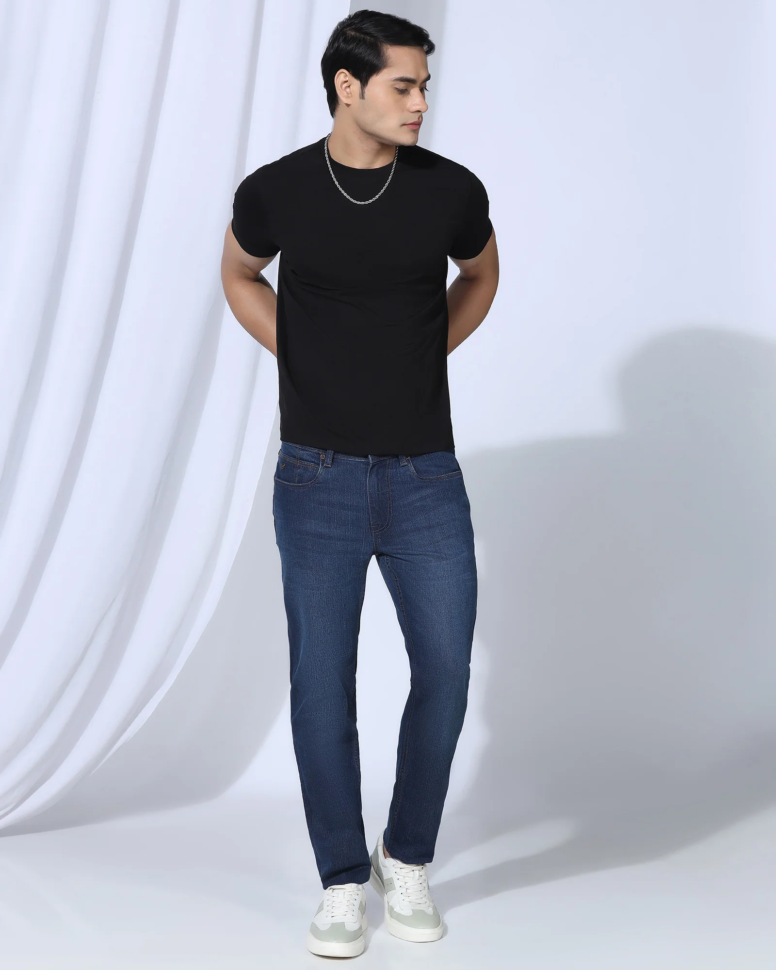 Superflex Slim Yonk Fit Indigo Jeans - Asahi - Image 7