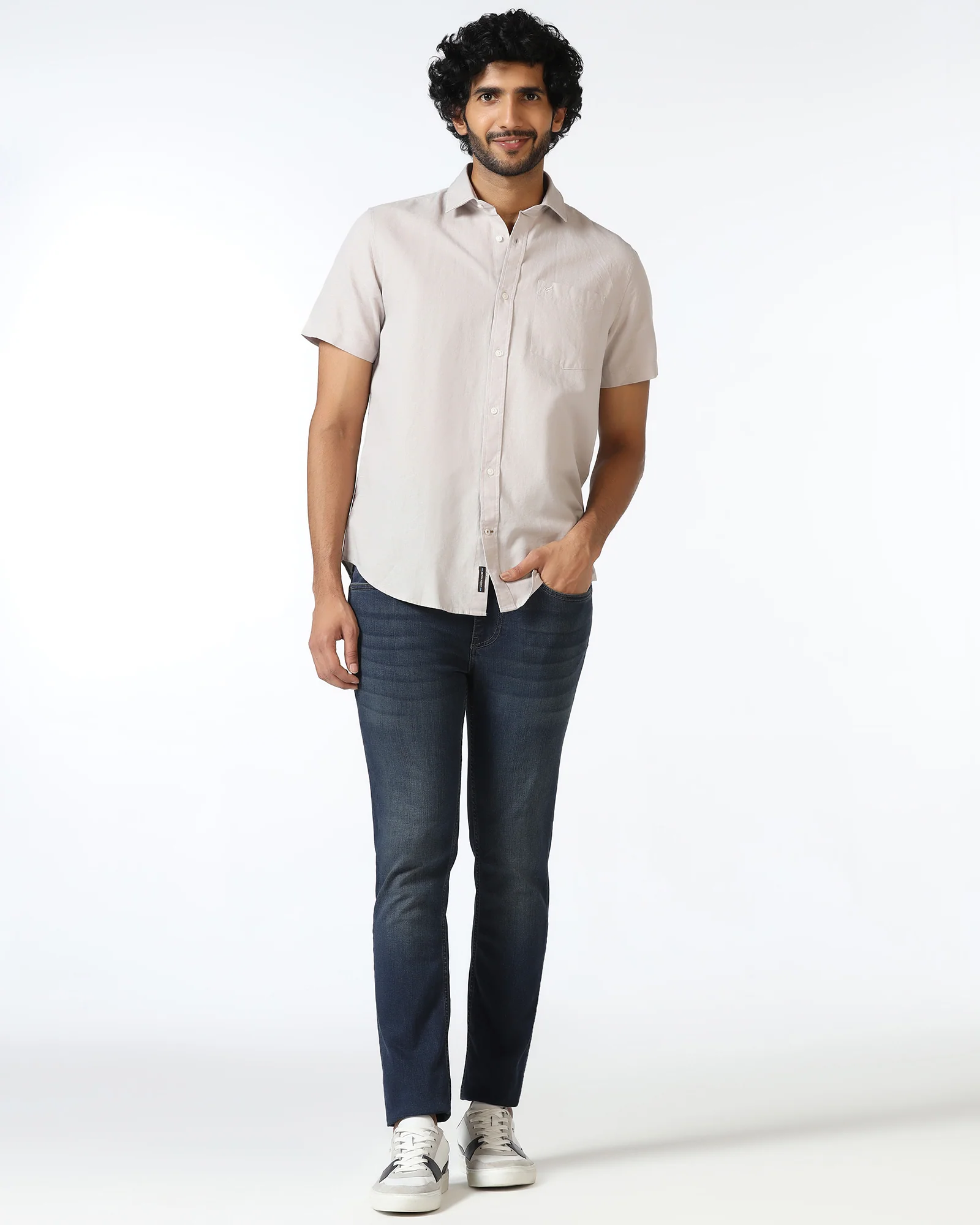 Superflex Slim Yonk Fit Indigo Jeans - Femi