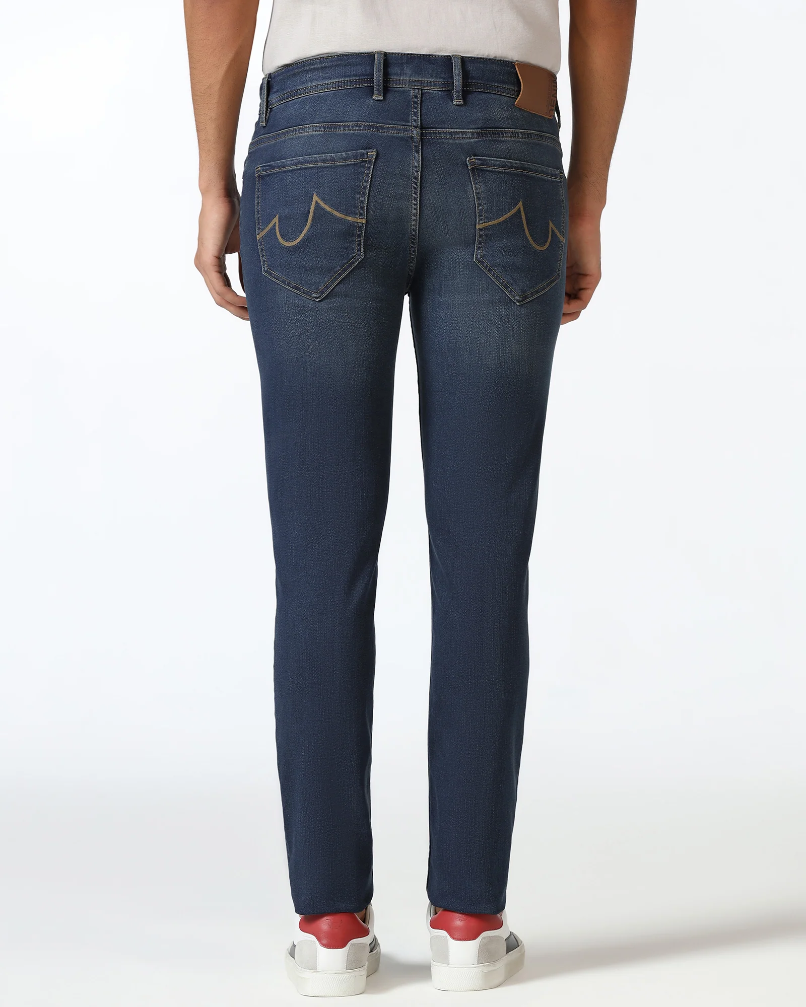 Superflex Slim Yonk Fit Indigo Jeans - Femi - Image 2