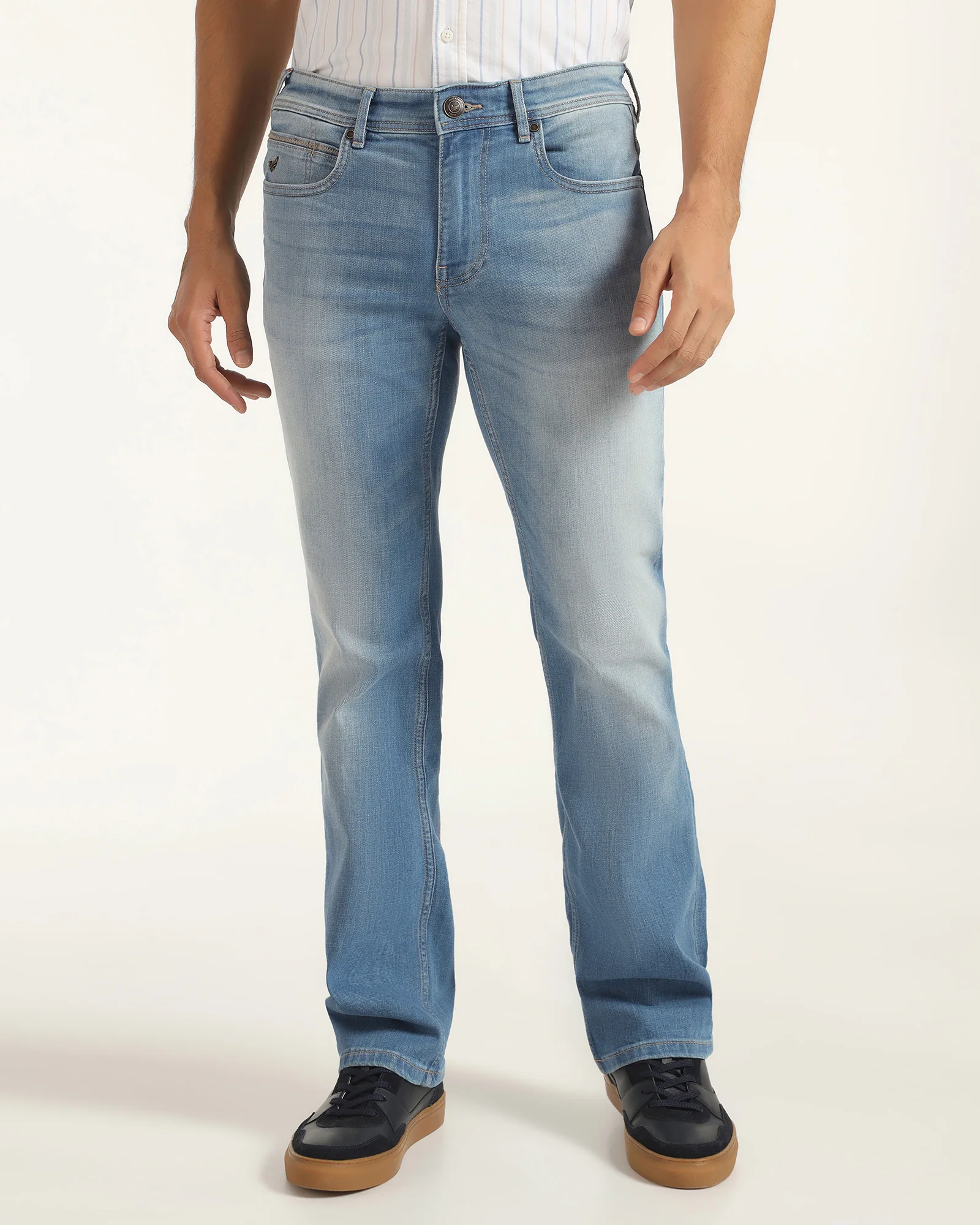 Superflex Straight Comfort Duke Fit Indigo Jeans - Darius - Image 3