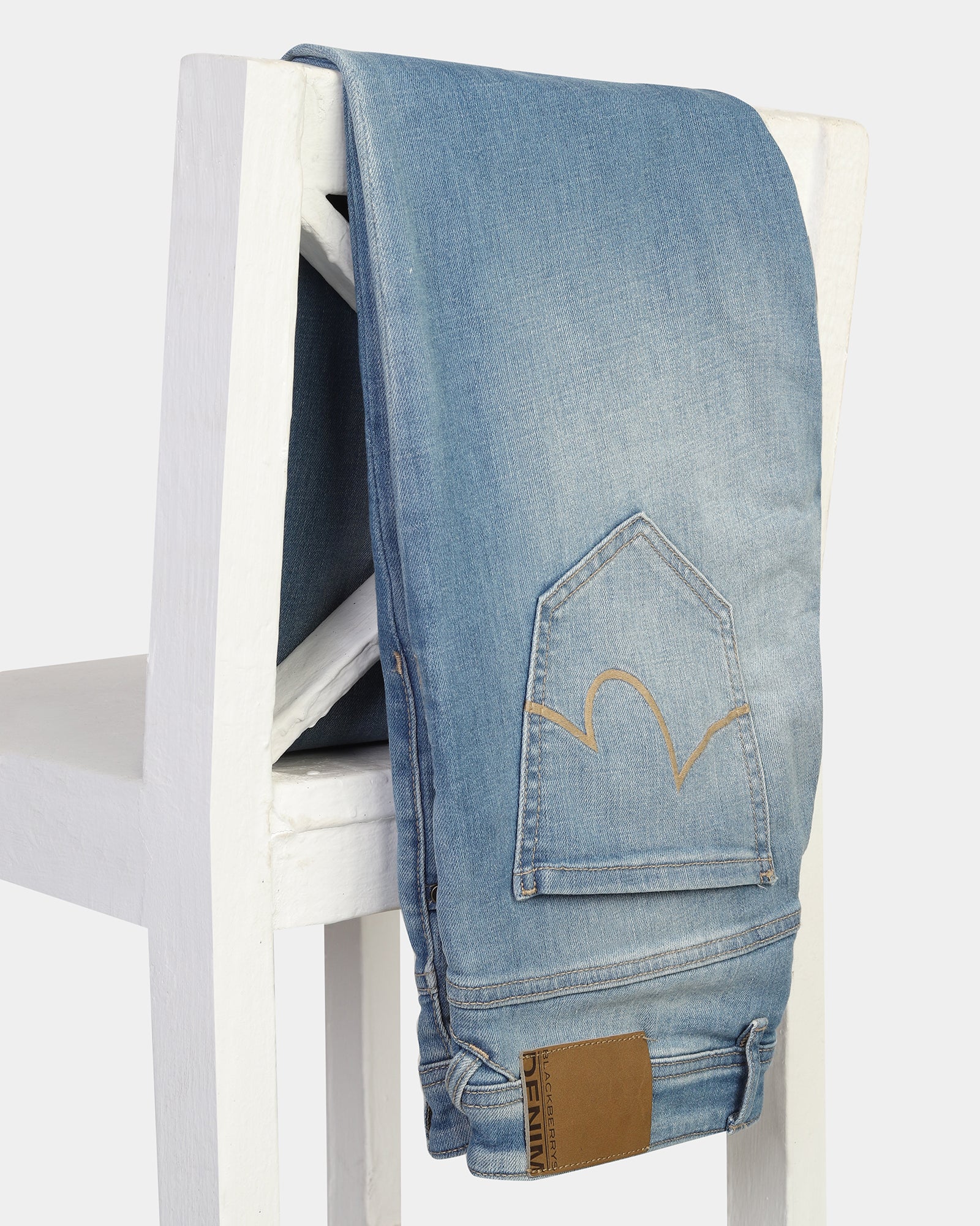 Superflex Straight Comfort Duke Fit Indigo Jeans - Darius - Image 5