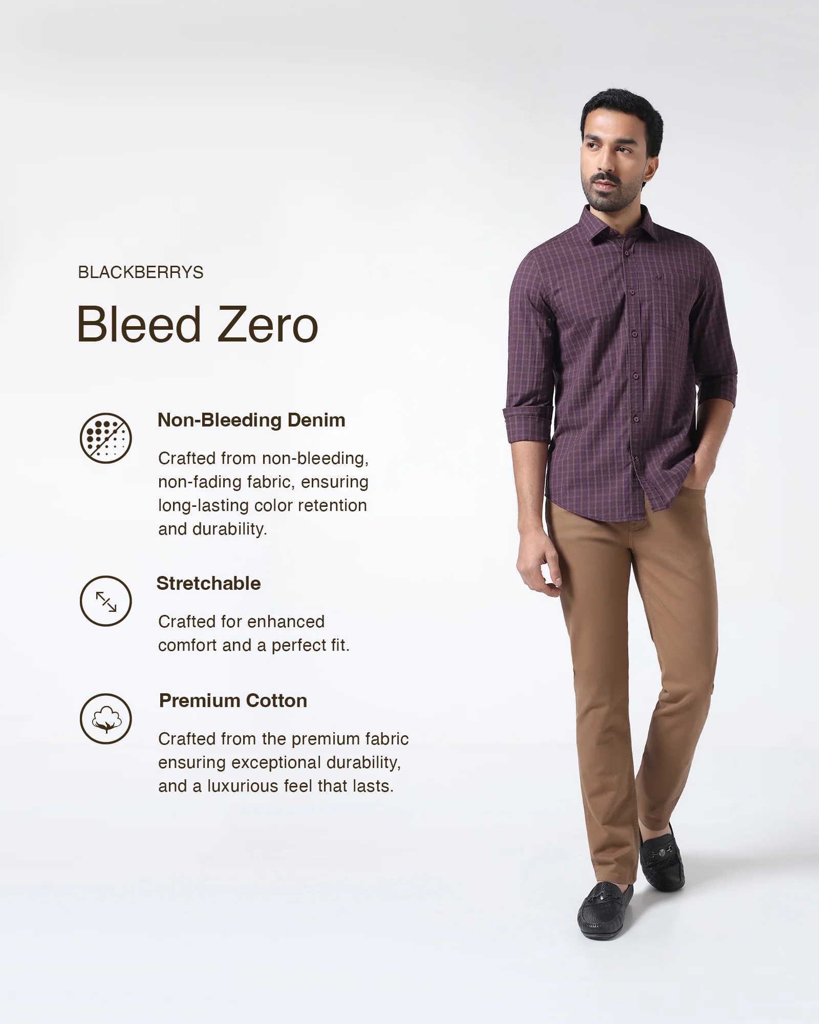 Tan Bleed Zero Slim Fit Jeans - Rene - Image 3