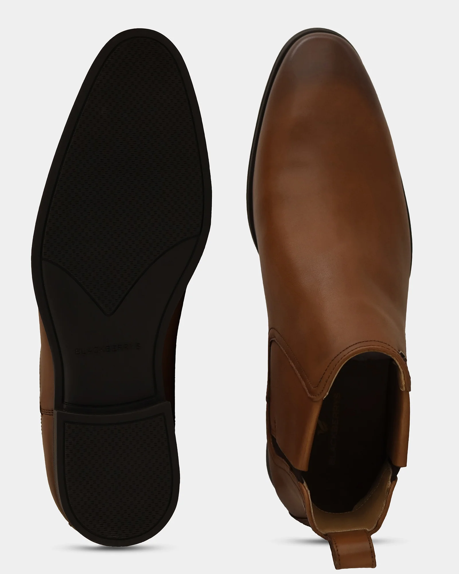 Tan Leather Boots - Wrayy - Image 3