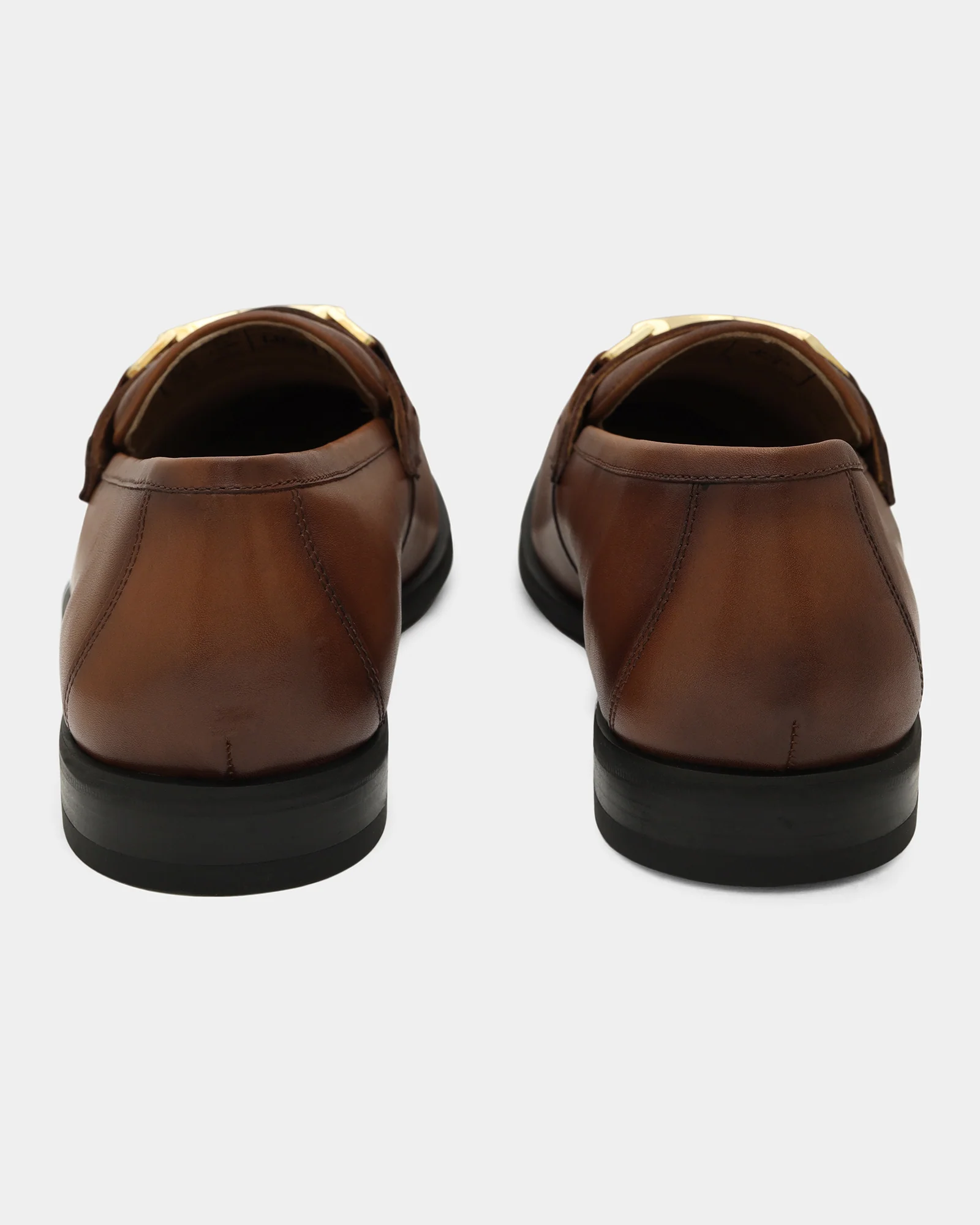 Tan Solid Loafers Shoes - Winaa - Image 3