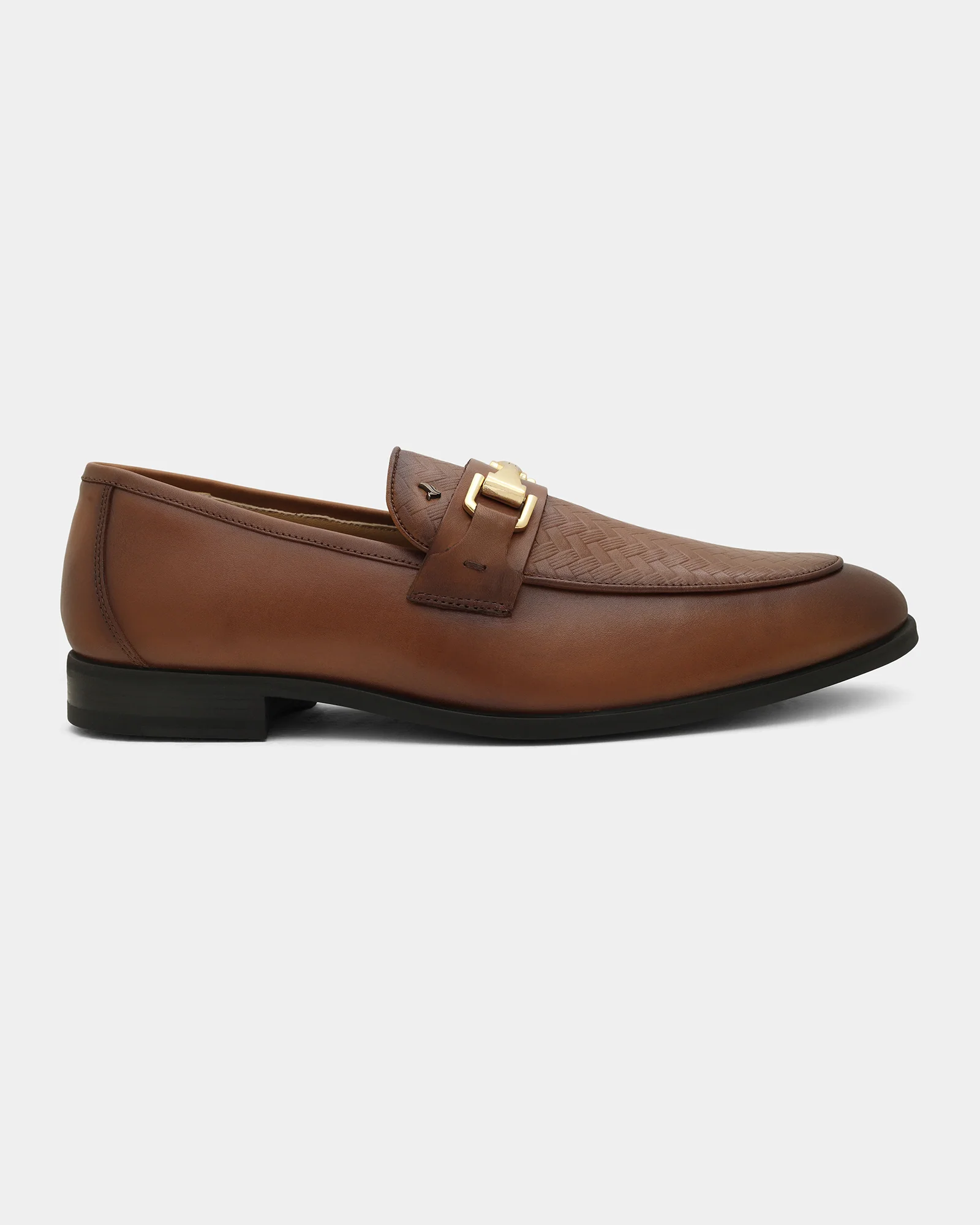 Tan Solid Loafers Shoes - Winaa - Image 4
