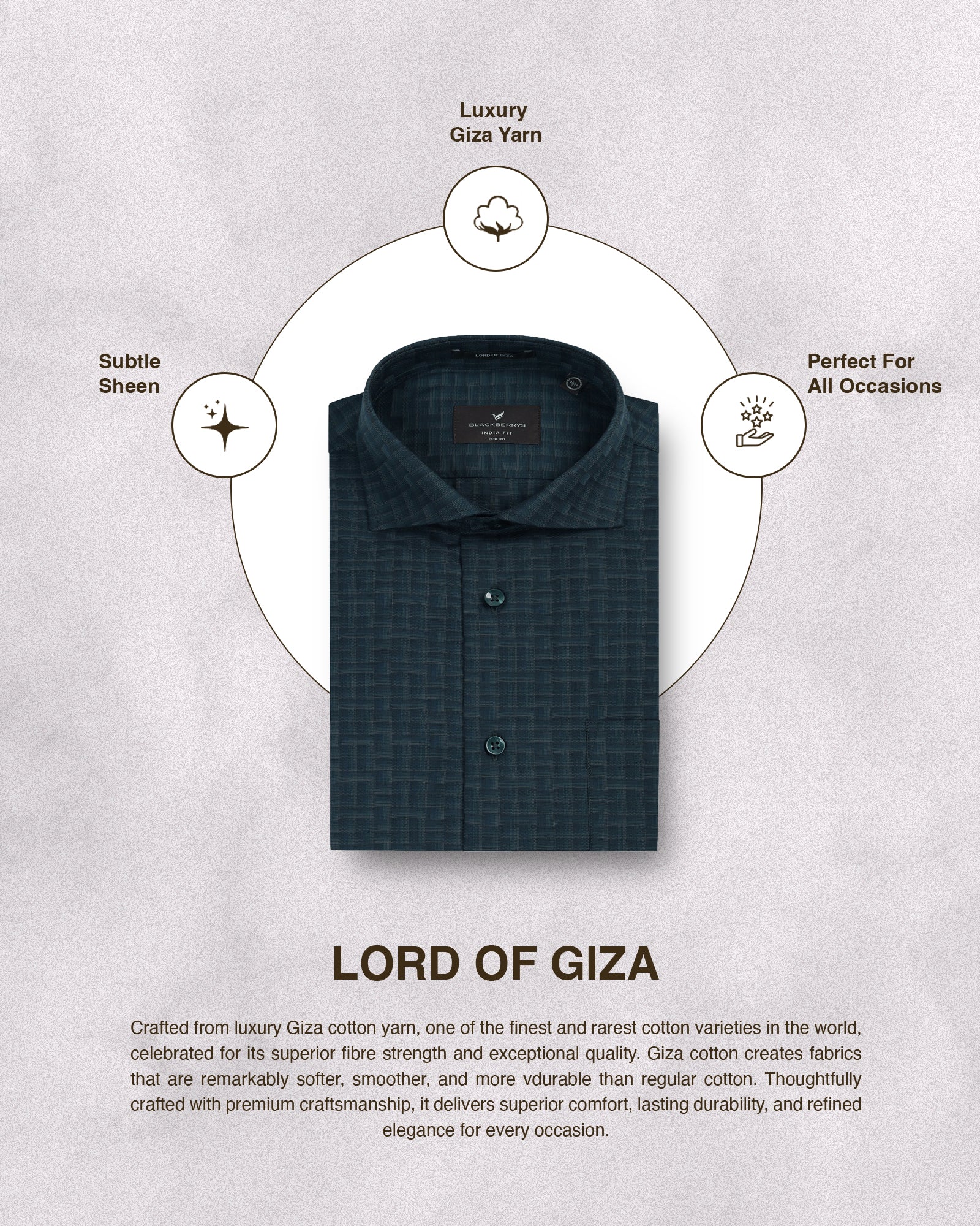 Teal Check Shirt - Echod - Image 5