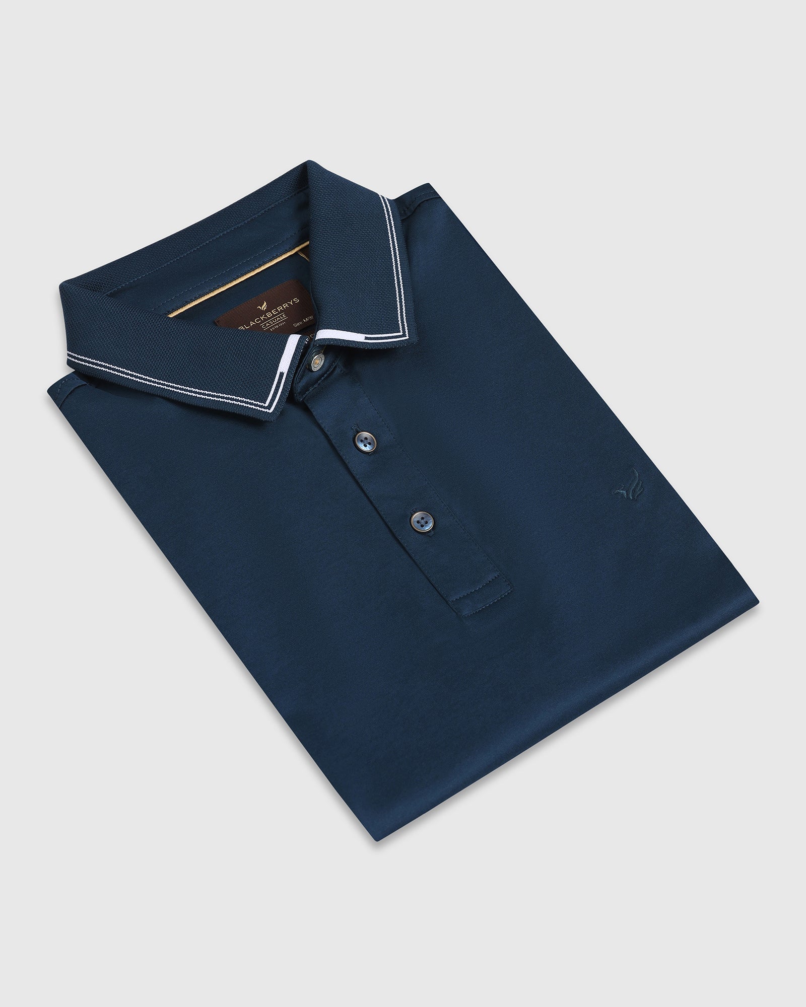 Teal Solid Polo - Mond - Image 5