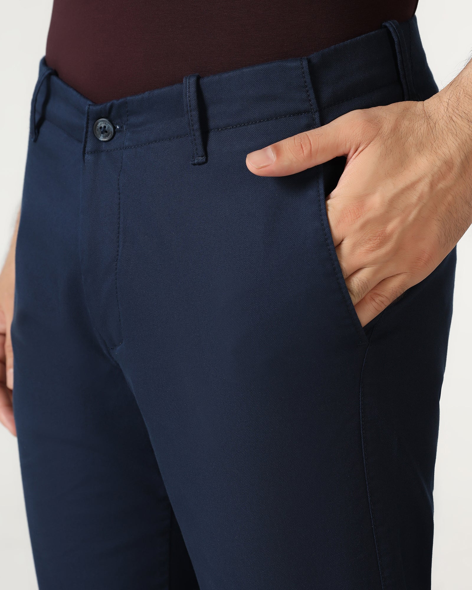 Teal Textured Khakis - Segi - Image 4