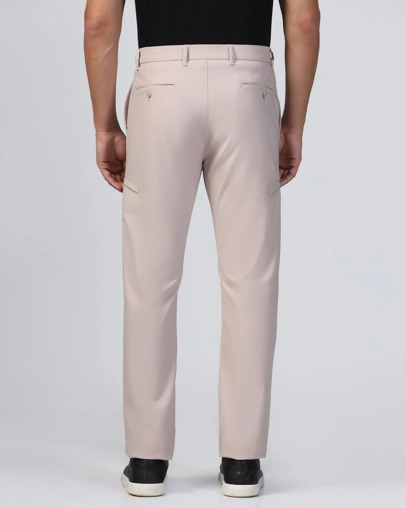 TechPro Casual Beige Solid Khakis - Togg - Image 2