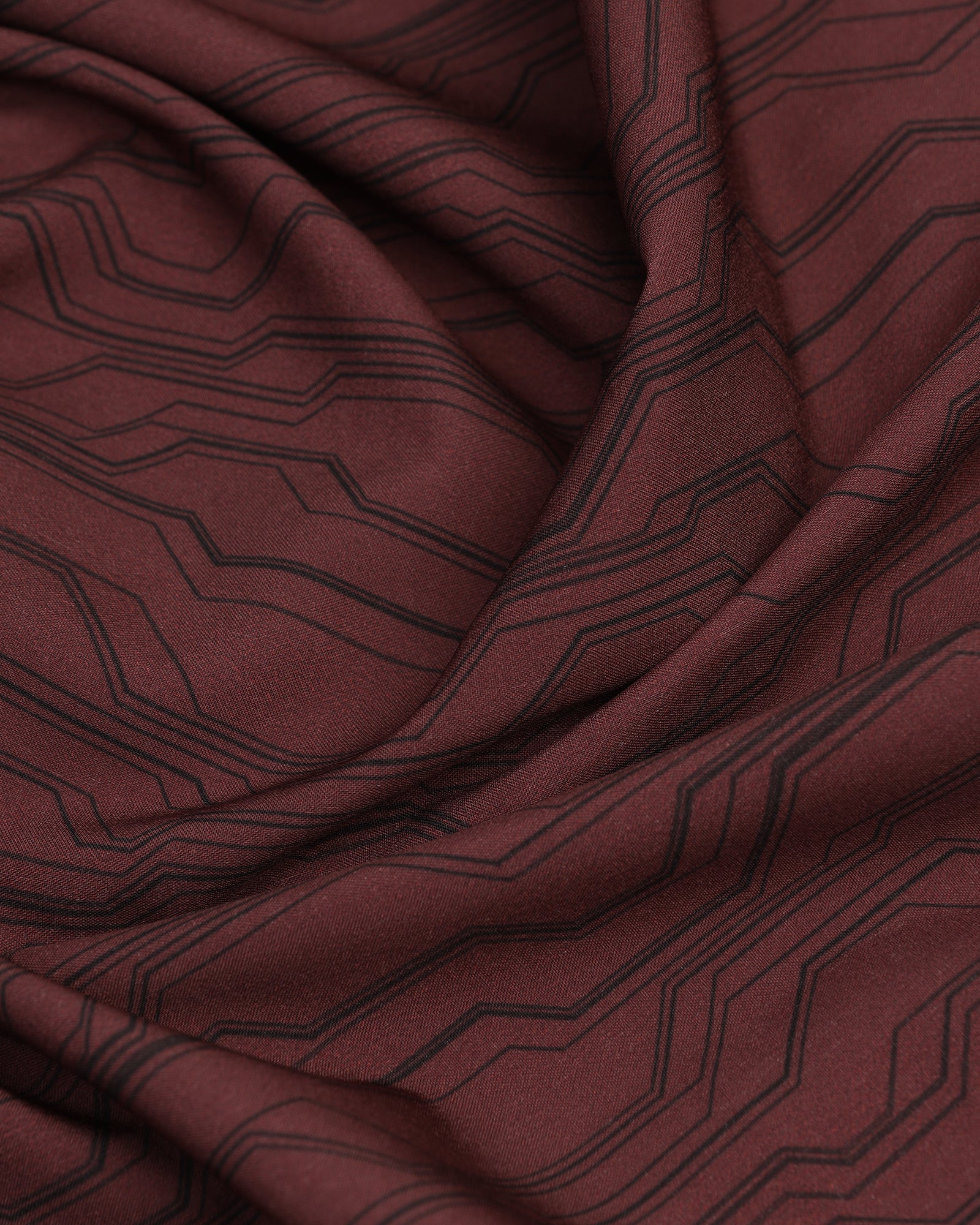 TechPro Formal Half Sleeve Red Printed Shirt - Blade - Image 6