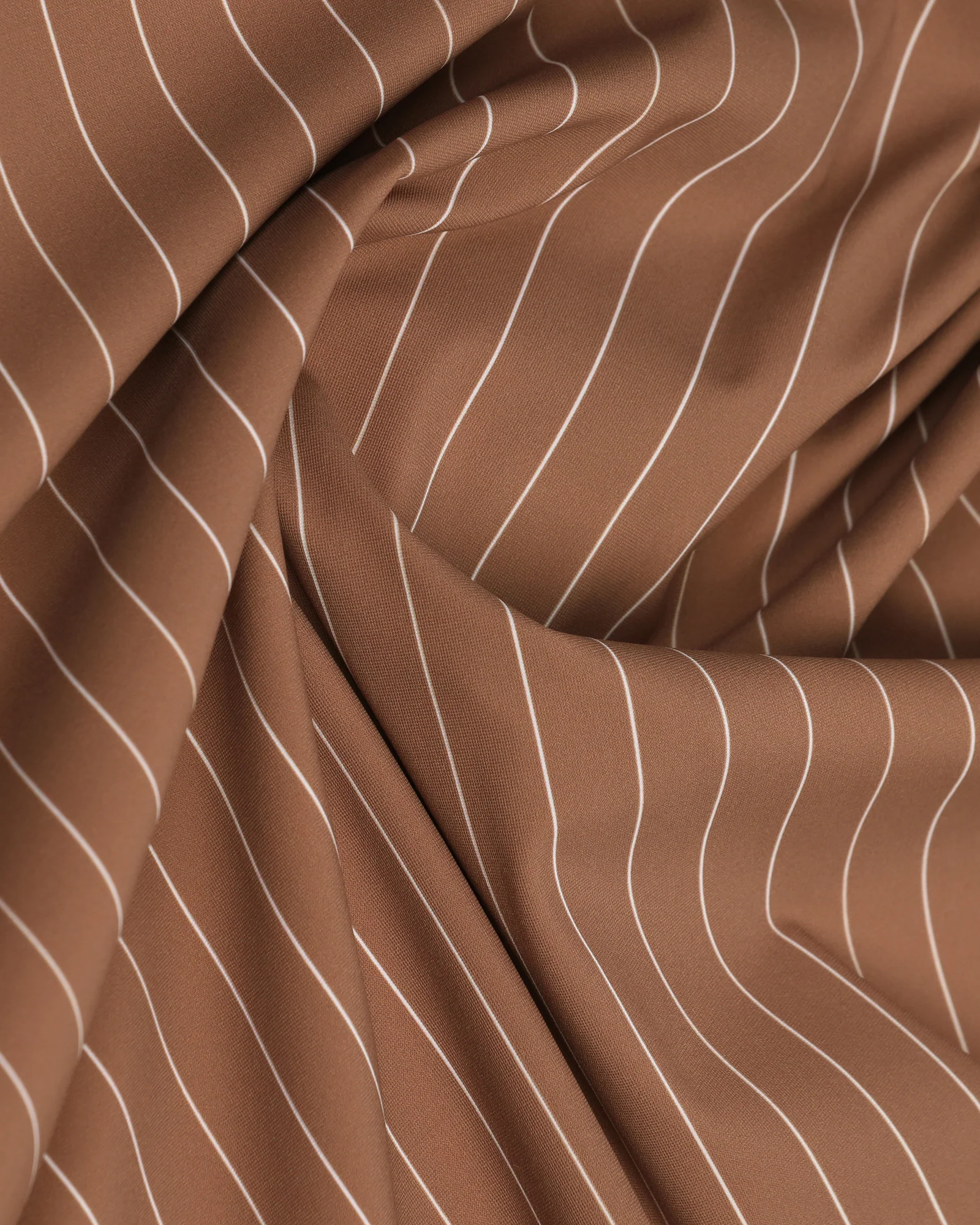 TechPro Formal Half Sleeve Rust Stripe Shirt - Dickins - Image 6