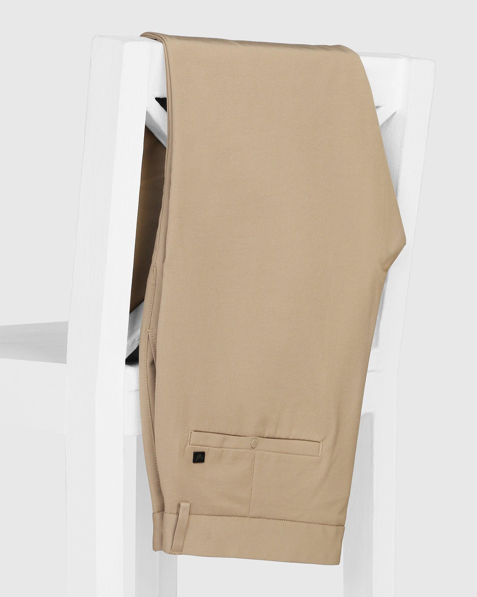 TechPro Slim Fit B-91 Casual Khaki Solid Khakis - Borros - Image 5