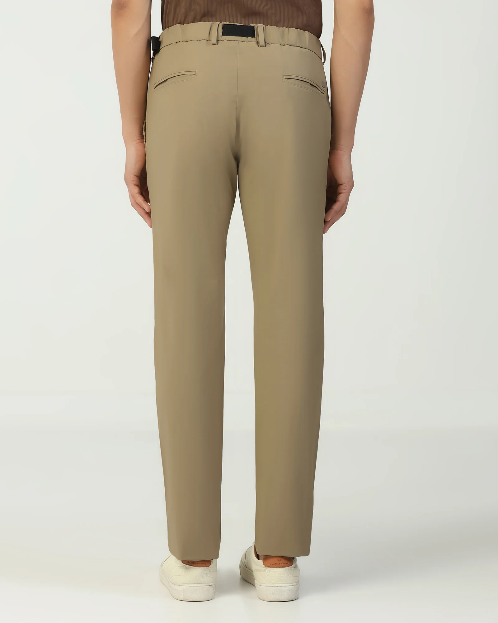 TechPro Slim Fit B-91 Casual Khaki Solid Khakis - Kyle - Image 2