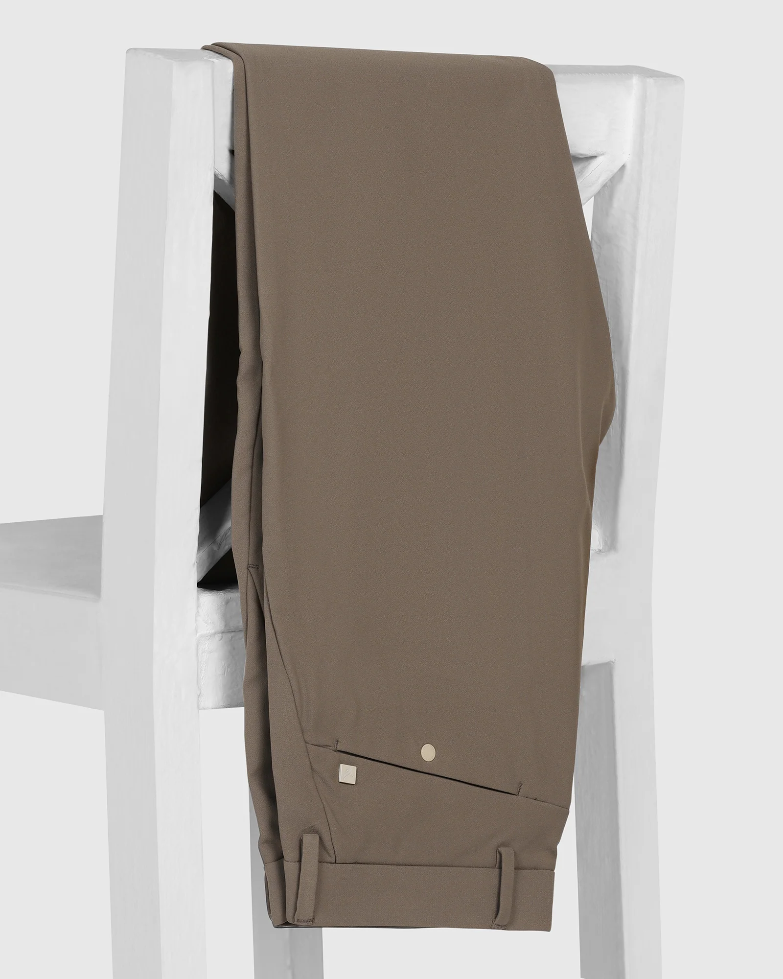 TechPro Slim Fit B-91 Casual Mouse Solid Khakis - Gary - Image 5