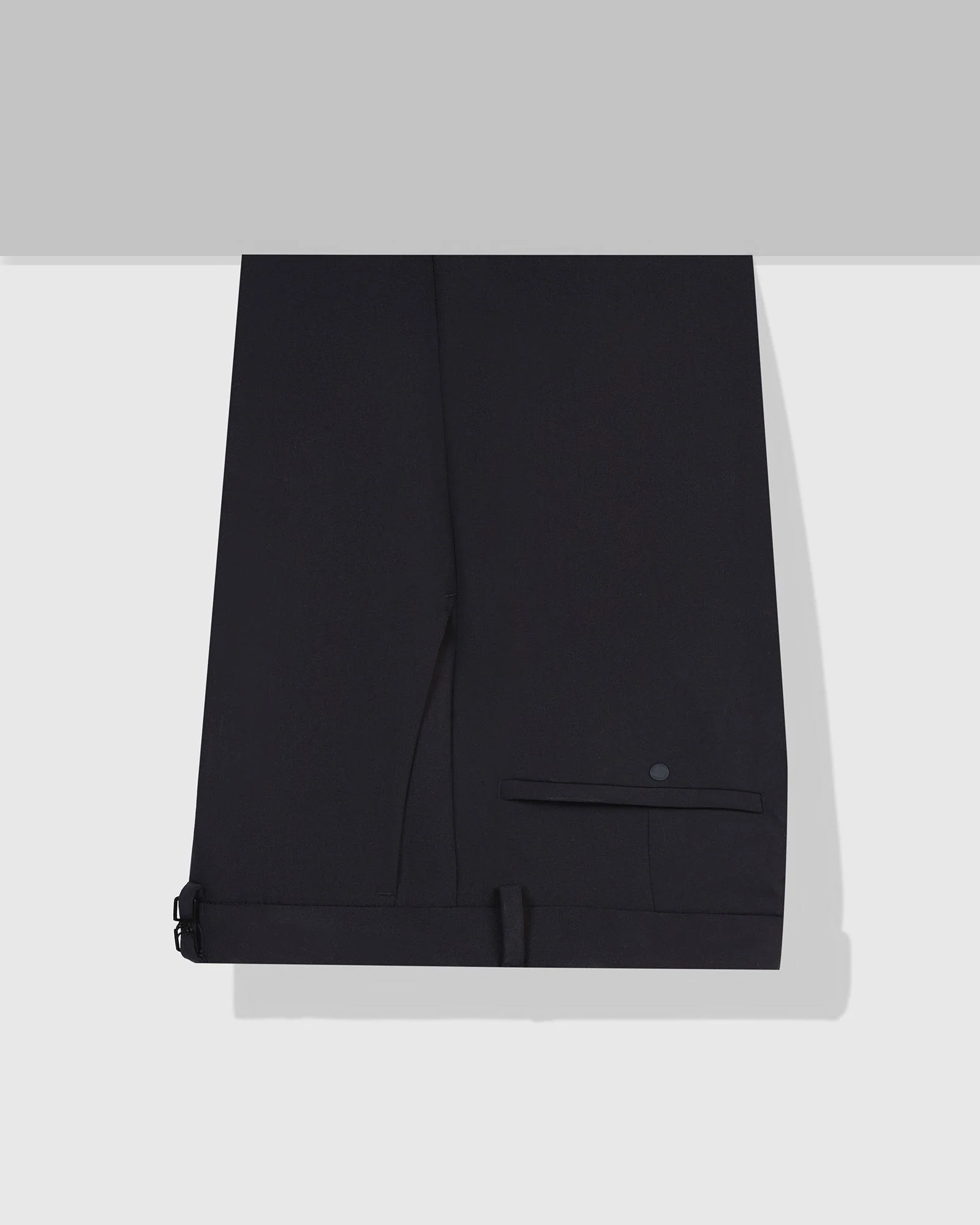 TechPro Slim Fit B-91 Formal Navy Solid Trouser - Sonet - Image 5
