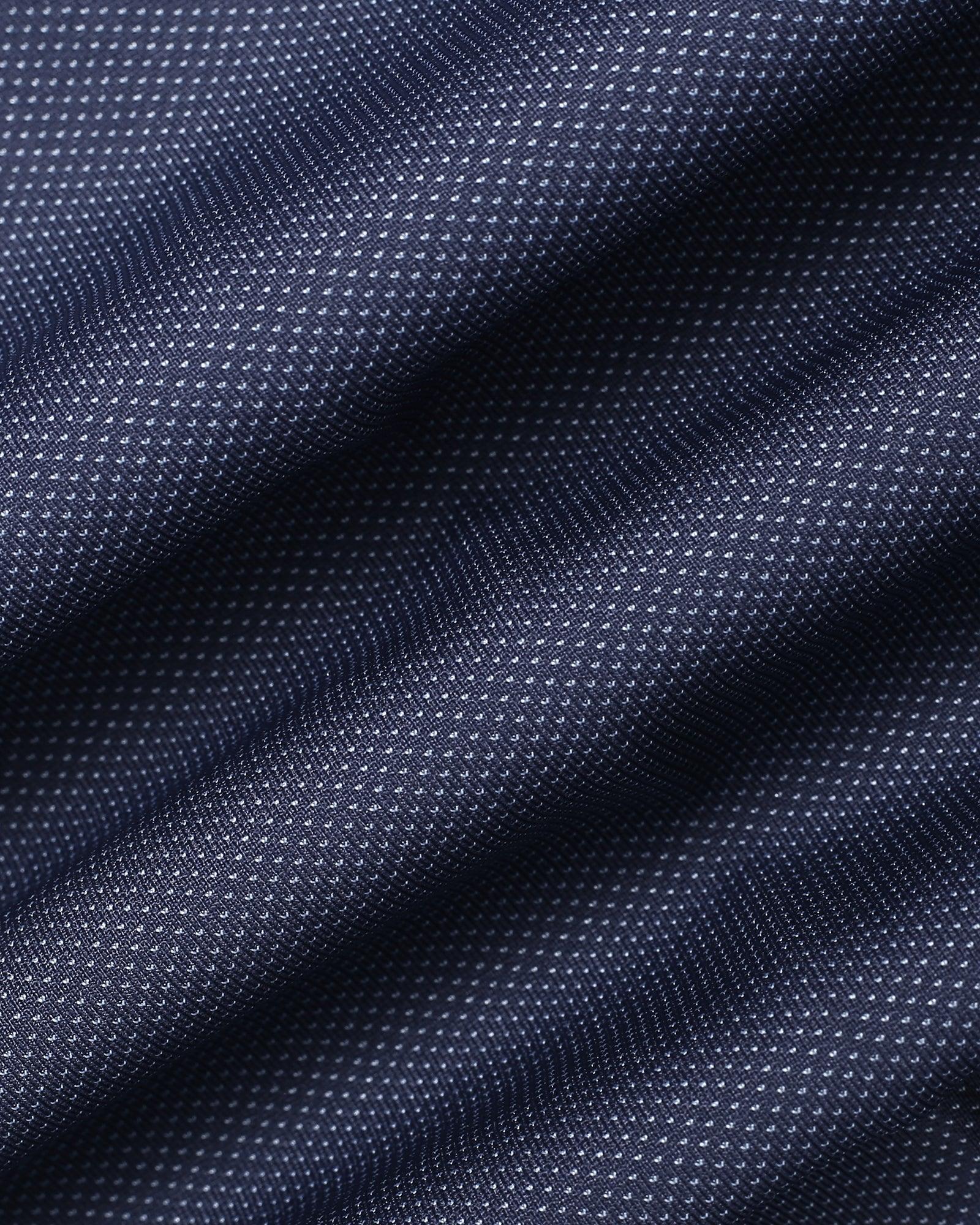 TechPro Super Slim Phoenix Formal Navy Textured Trouser - Meteor - Image 6