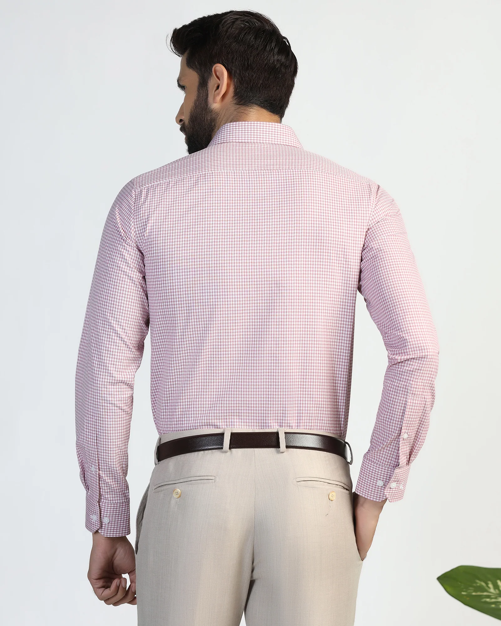 Temp Tech Formal Red Check Shirt - Vertigo - Image 2