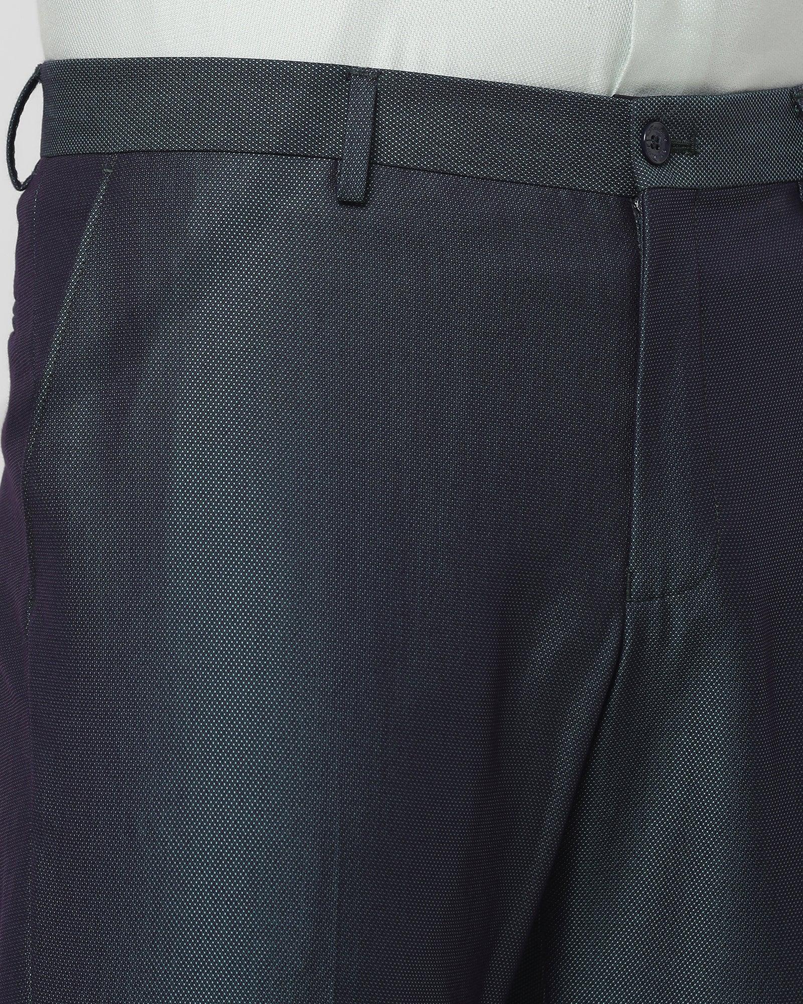 Two Piece Teal Textured Formal Suit - Therin - Image 5