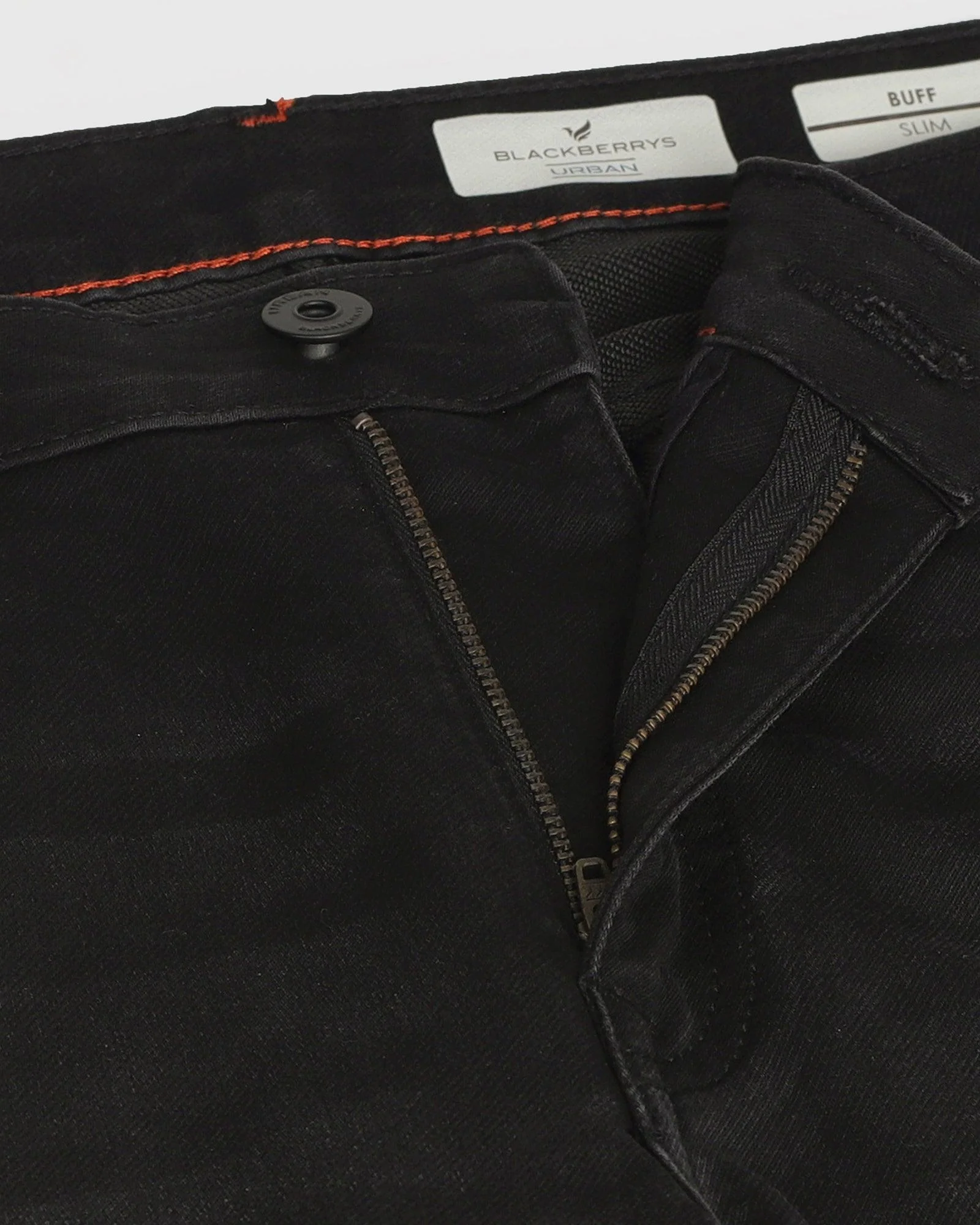 Ultrasoft Slim Comfort Buff Fit Black Jeans - Betsy - Image 6
