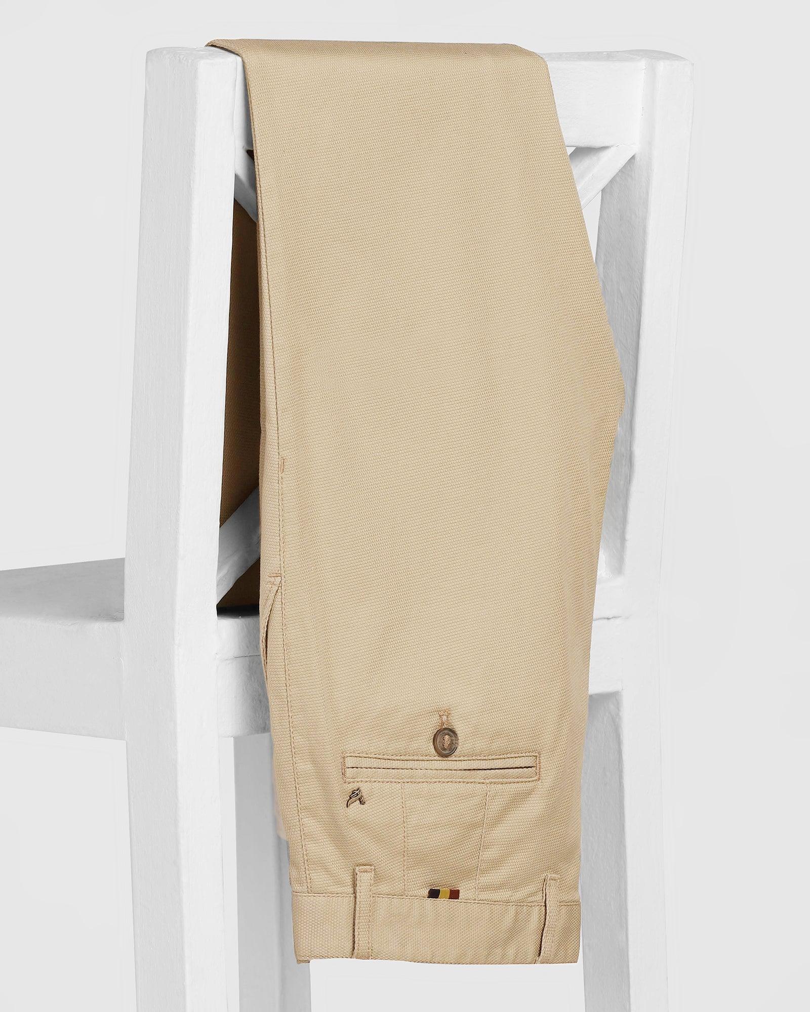 Slim Fit B-91 Casual Khaki Textured Khakis - Altus - Image 5