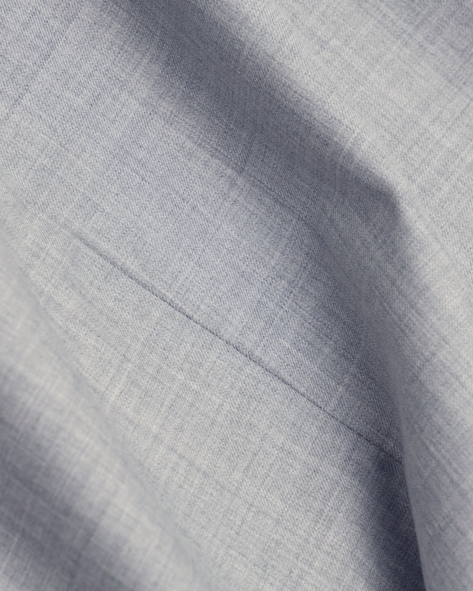 Three Piece Grey Solid Formal Suit - Oden - Image 6