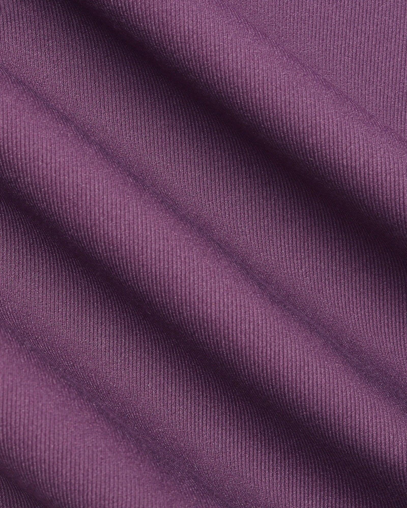 Three Piece Mauve Solid Formal Suit - Randle - Image 11