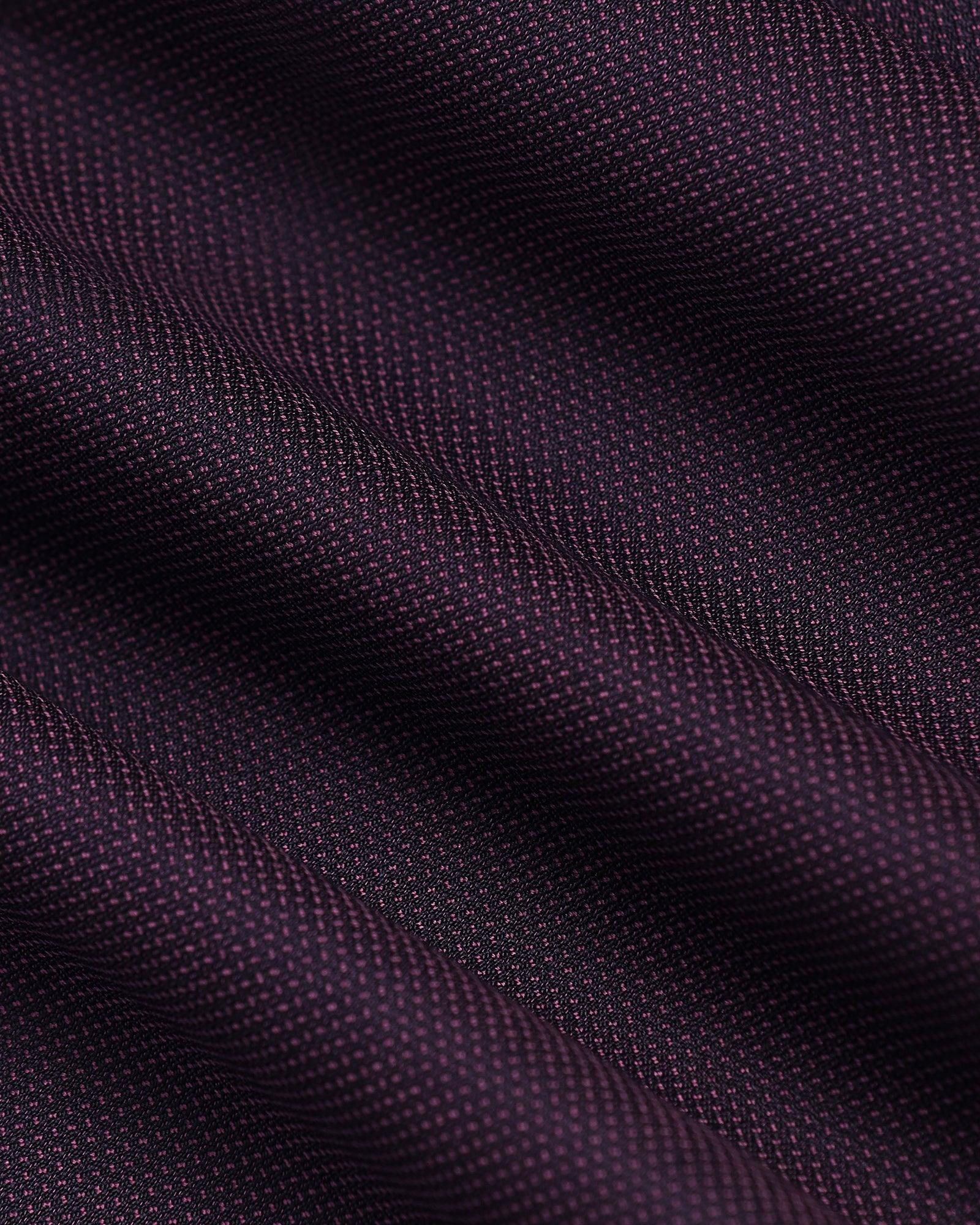 Three Piece Purple Textured Formal Suit - Norman - Image 7